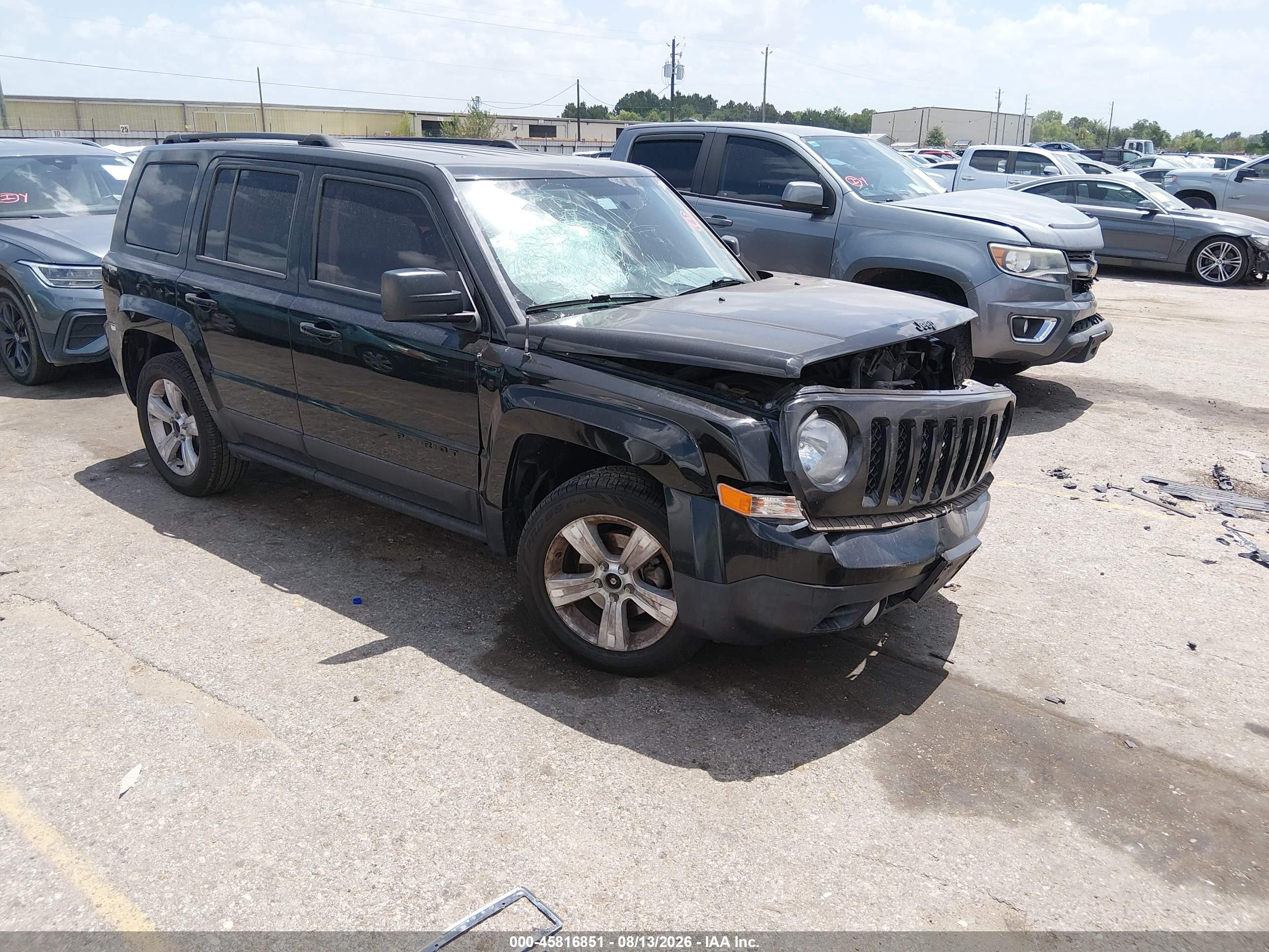 2015 Jeep Patriot Sport Black vin: 1C4NJPBB7FD318001