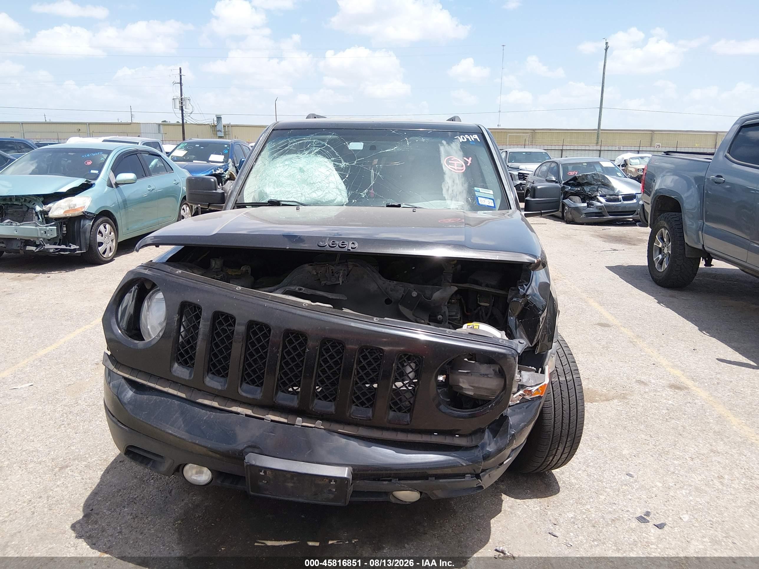 2015 Jeep Patriot Sport Black vin: 1C4NJPBB7FD318001