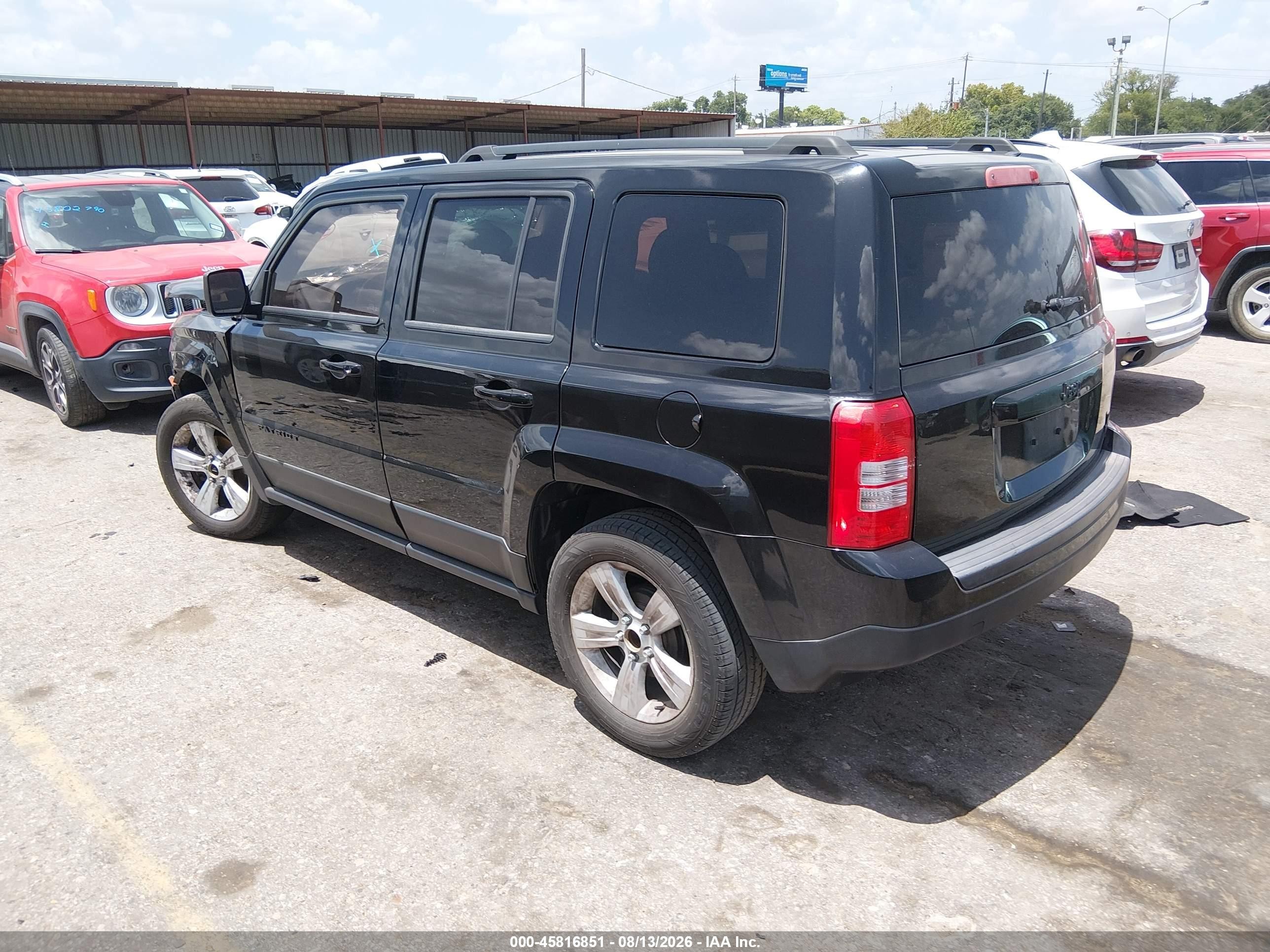 2015 Jeep Patriot Sport Black vin: 1C4NJPBB7FD318001