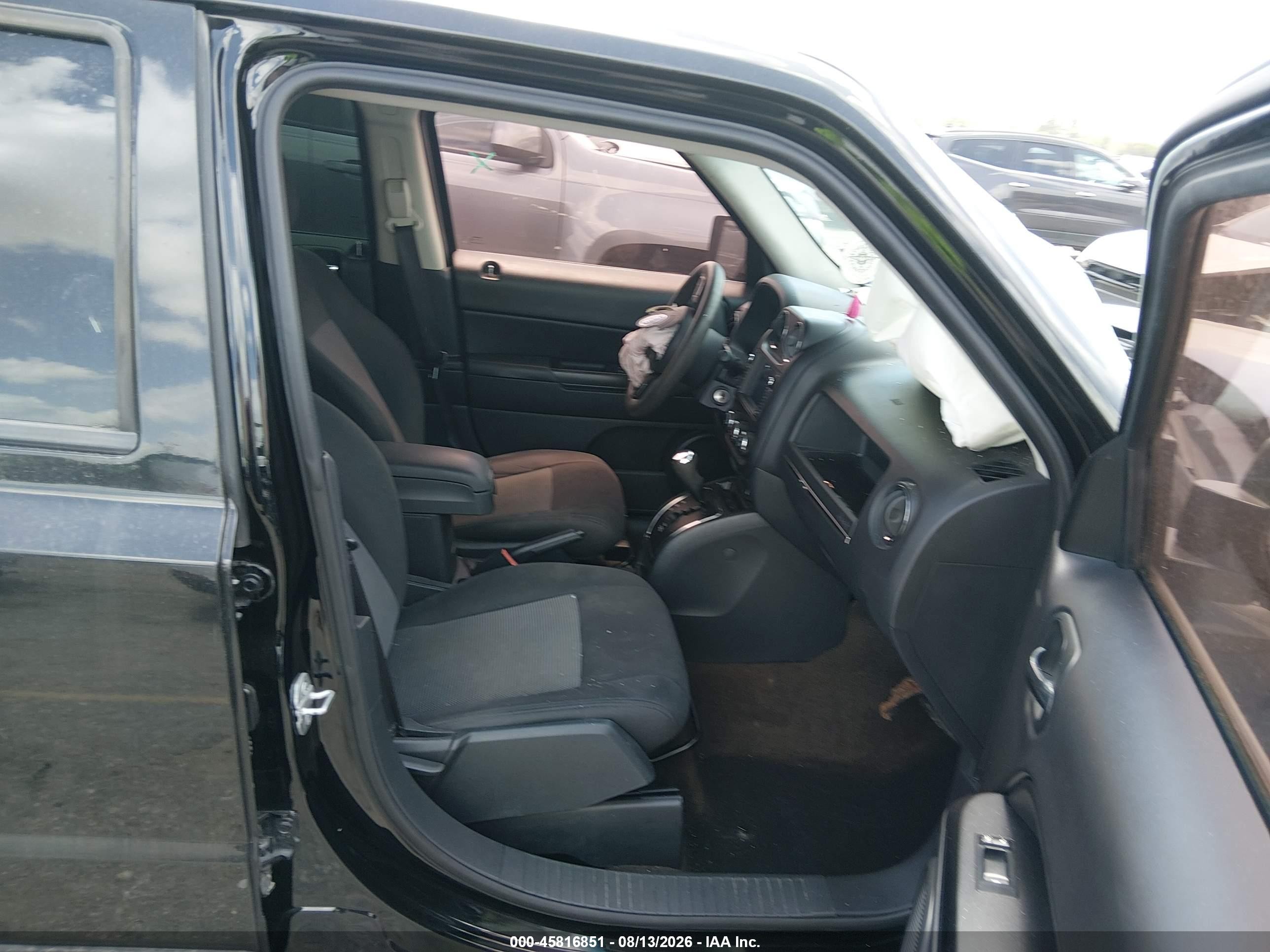 2015 Jeep Patriot Sport Black vin: 1C4NJPBB7FD318001