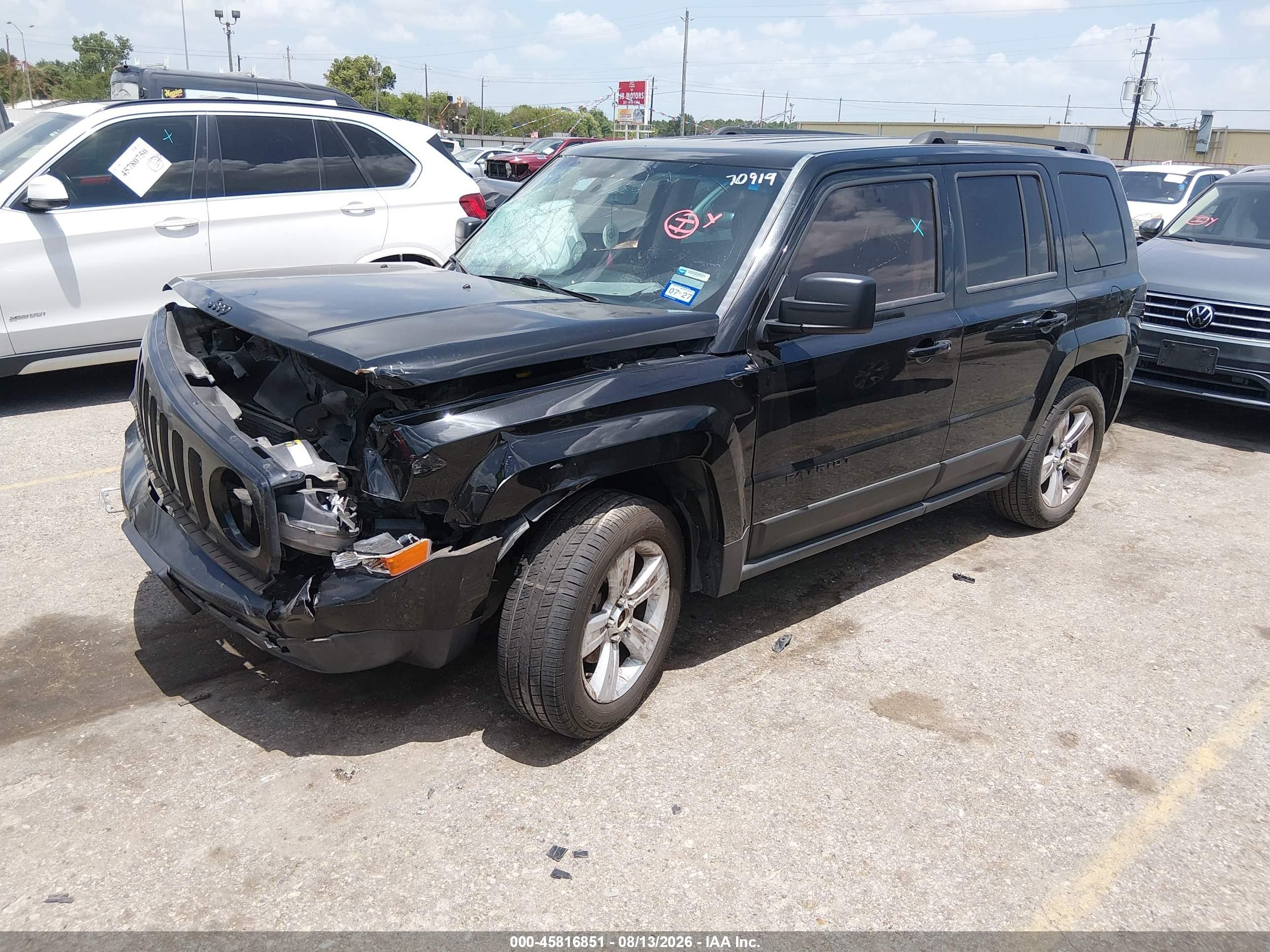2015 Jeep Patriot Sport Black vin: 1C4NJPBB7FD318001