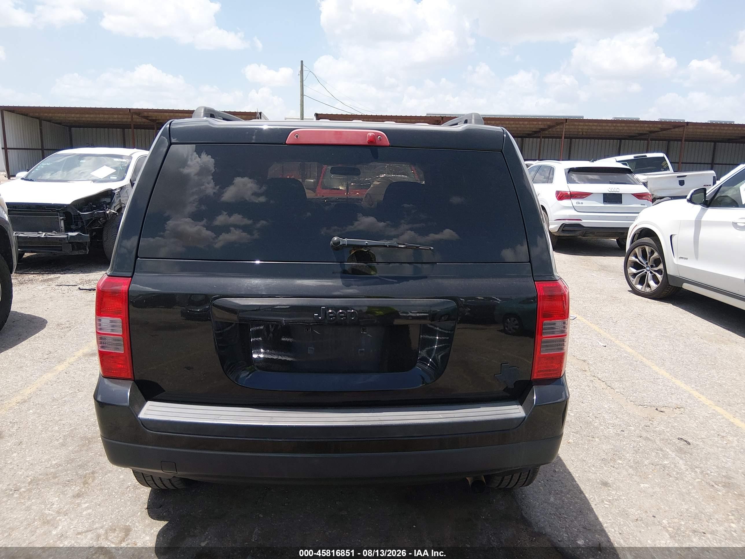 2015 Jeep Patriot Sport Black vin: 1C4NJPBB7FD318001