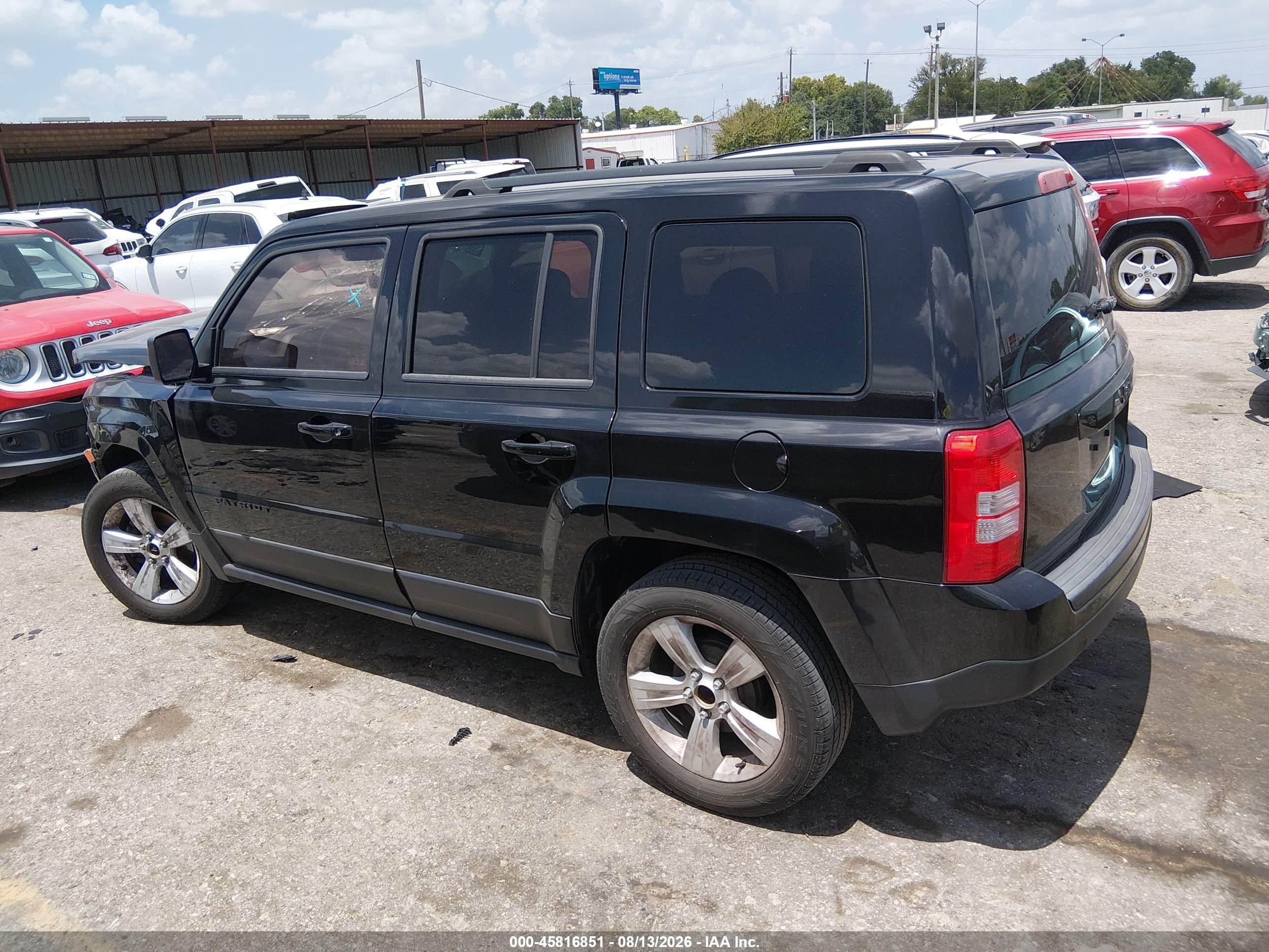 2015 Jeep Patriot Sport Black vin: 1C4NJPBB7FD318001