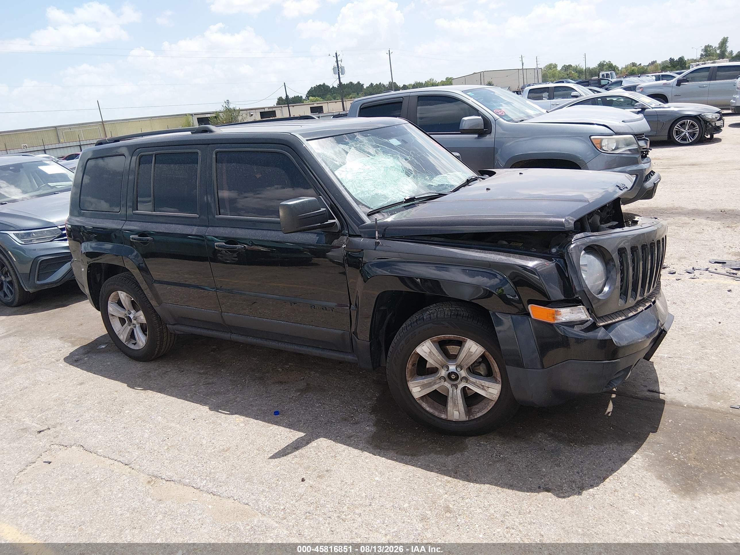 2015 Jeep Patriot Sport Black vin: 1C4NJPBB7FD318001