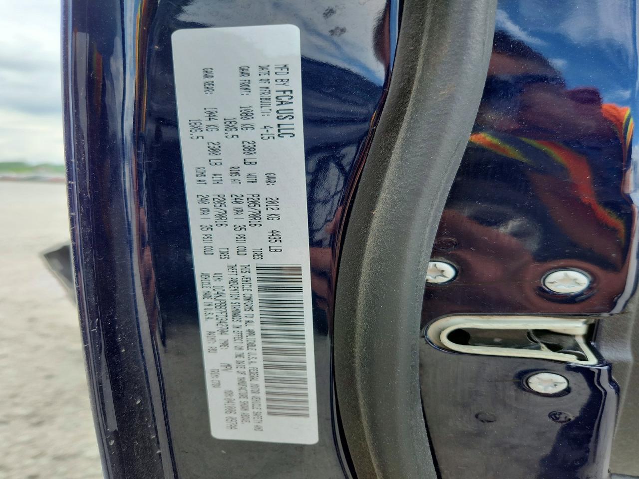 2015 Jeep Patriot Sport Blue vin: 1C4NJPBB7FD342704