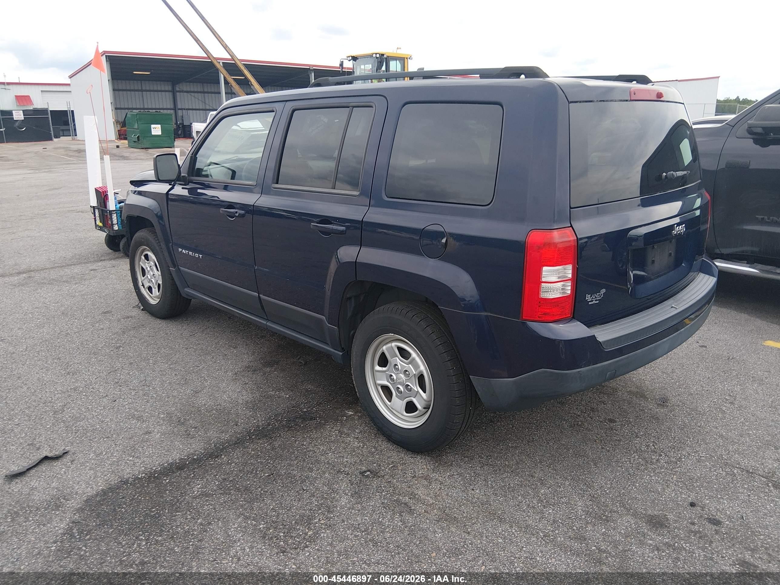 2015 Jeep Patriot Sport Blue vin: 1C4NJPBB7FD349118