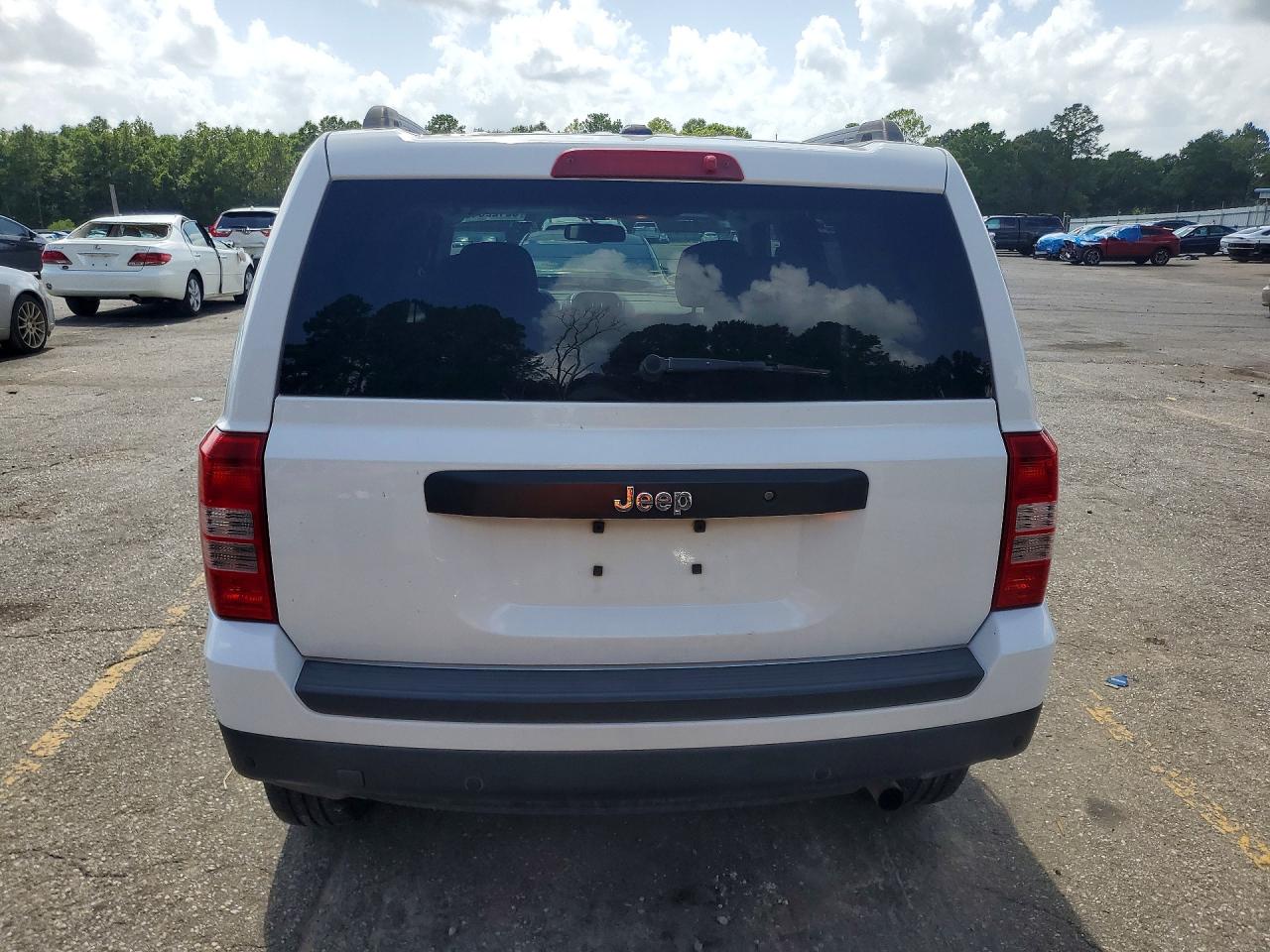 2016 Jeep Patriot Sport White vin: 1C4NJPBB7GD760276