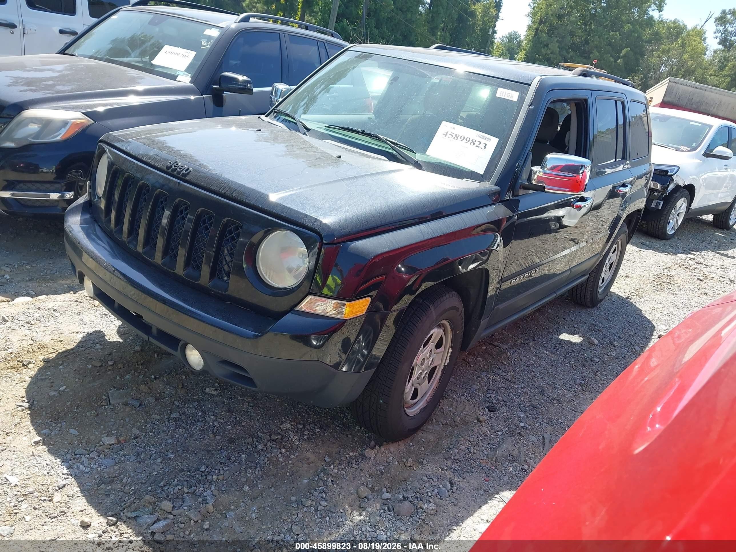 2014 Jeep Patriot Sport Black vin: 1C4NJPBB8ED803245