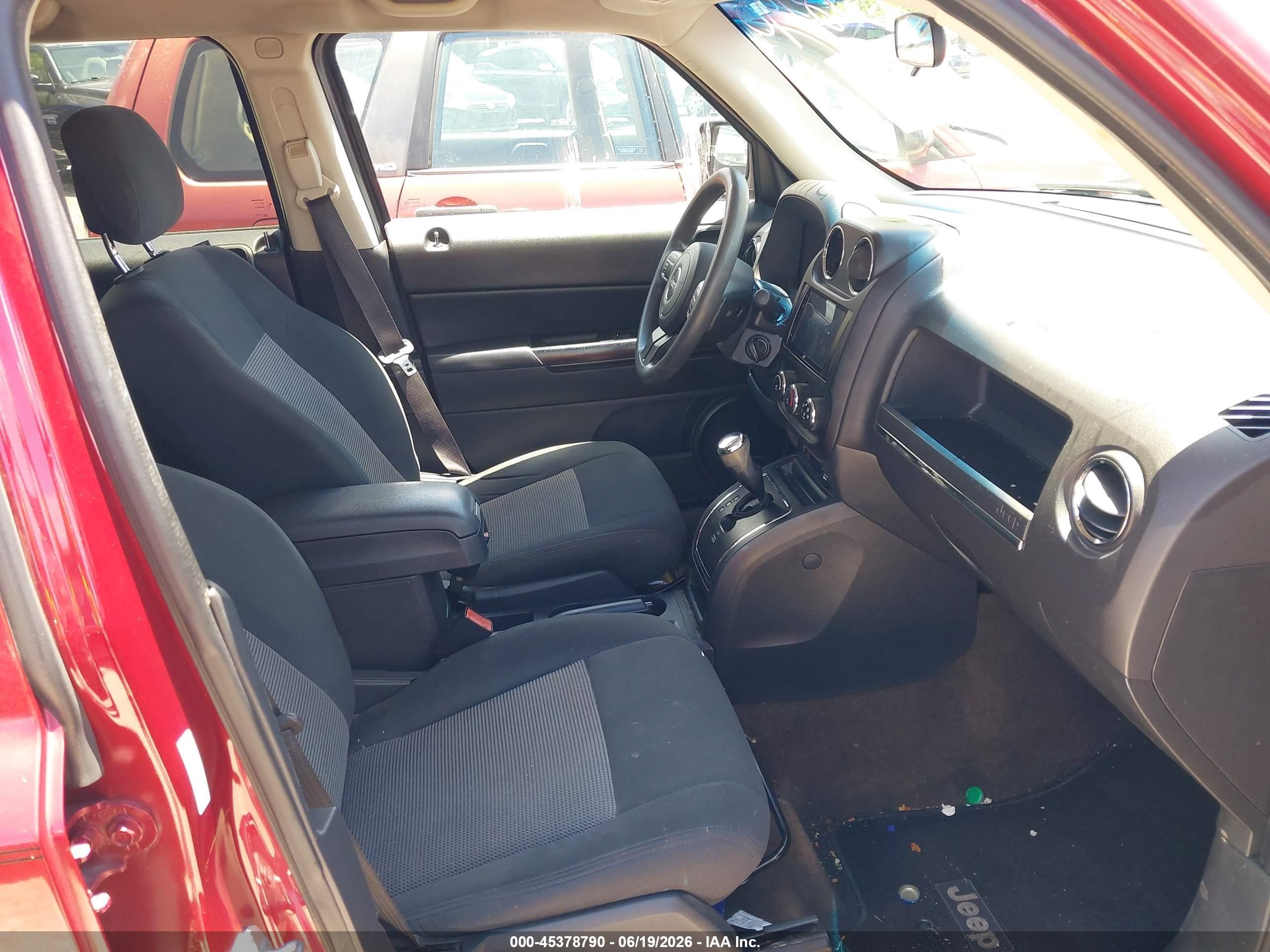 2014 Jeep Patriot Sport Red vin: 1C4NJPBB8ED848637