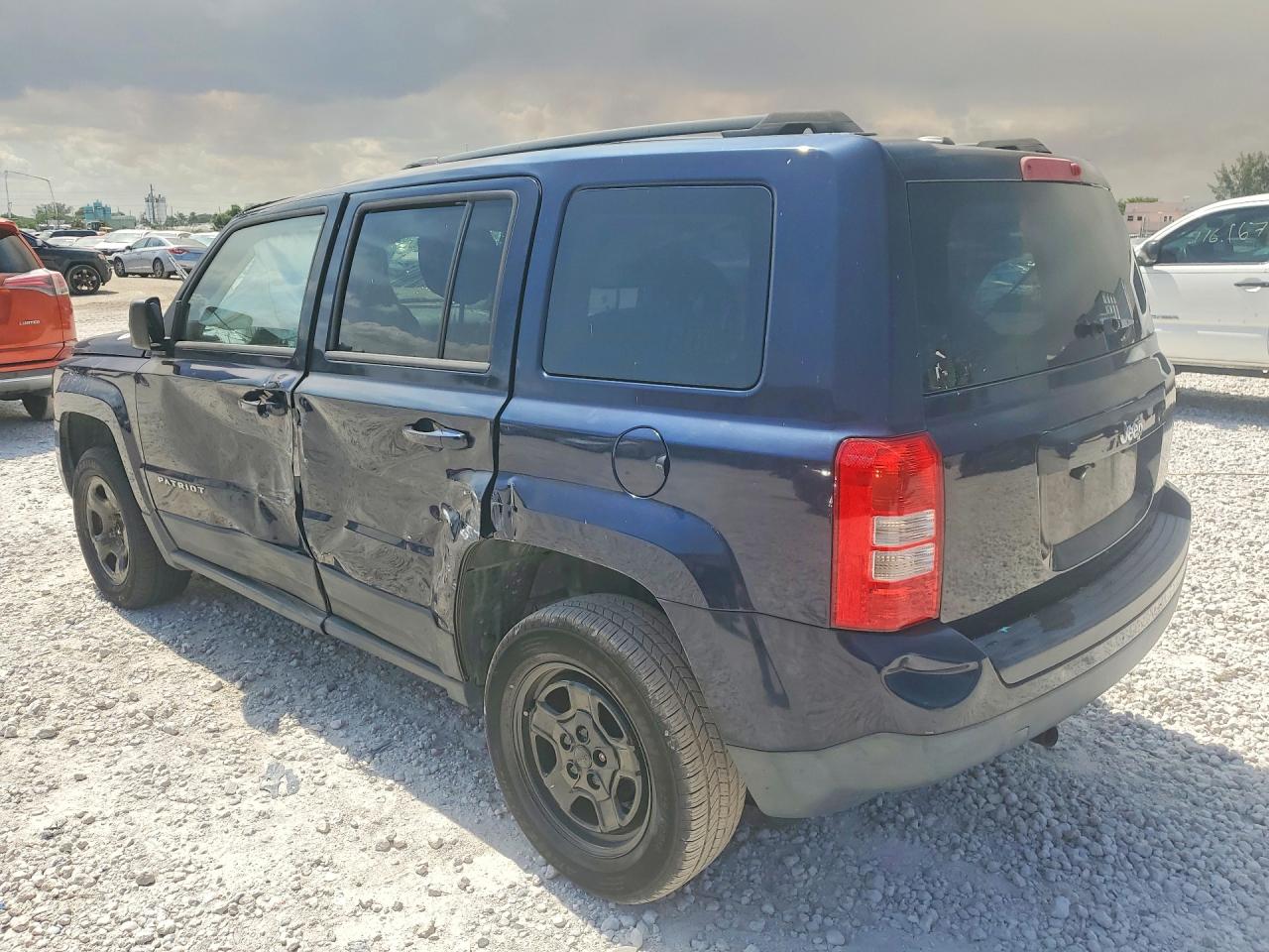 2014 Jeep Patriot Sport Blue vin: 1C4NJPBB8ED894341