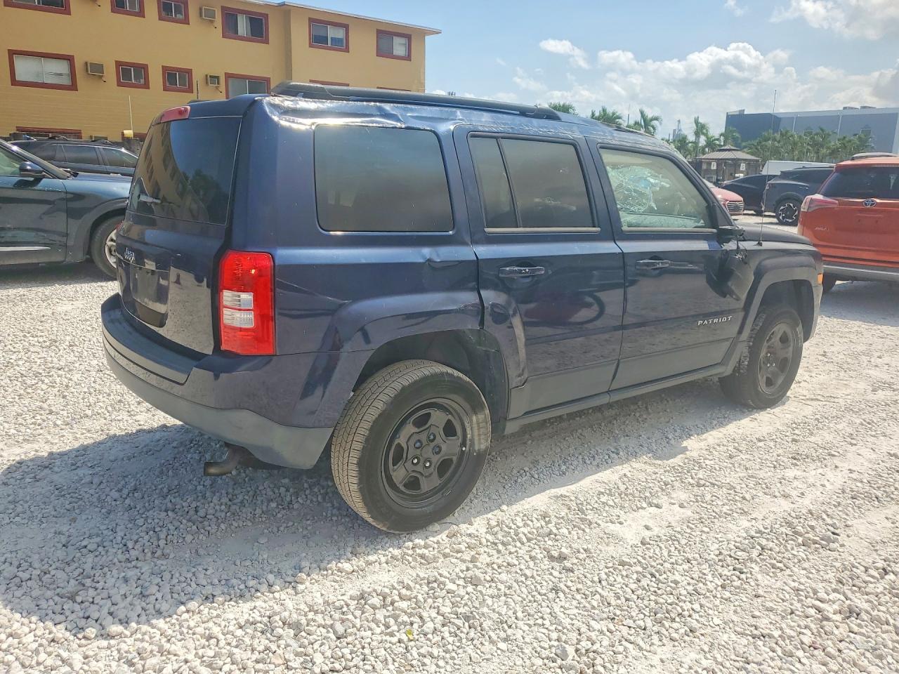 2014 Jeep Patriot Sport Blue vin: 1C4NJPBB8ED894341