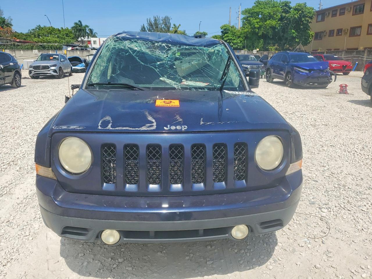 2014 Jeep Patriot Sport Blue vin: 1C4NJPBB8ED894341