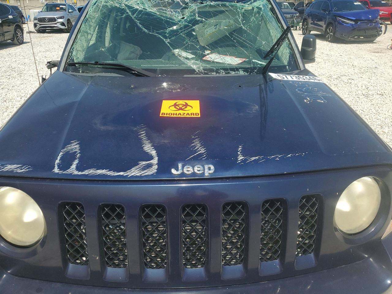 2014 Jeep Patriot Sport Blue vin: 1C4NJPBB8ED894341