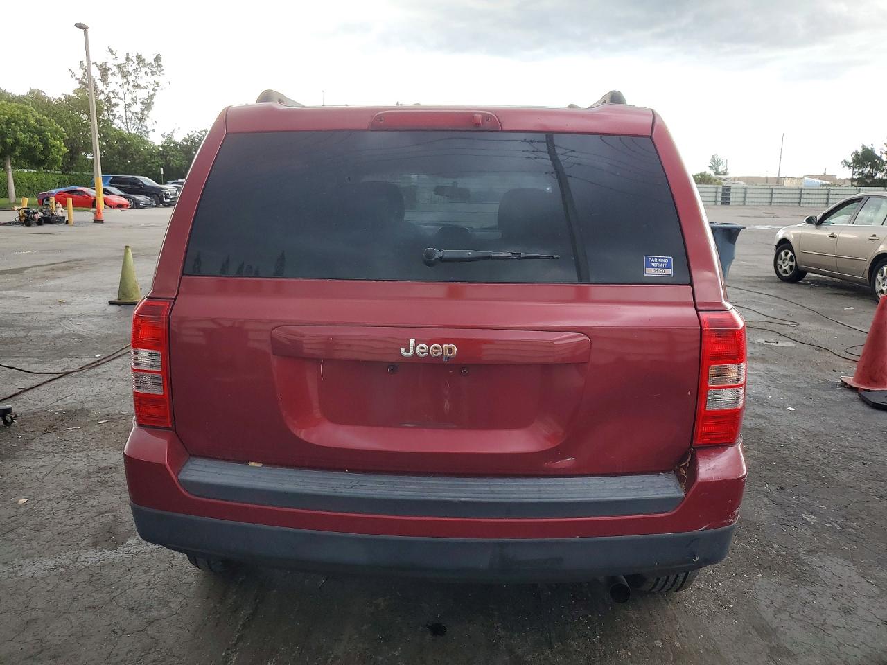 2014 Jeep Patriot Sport Red vin: 1C4NJPBB8ED917374