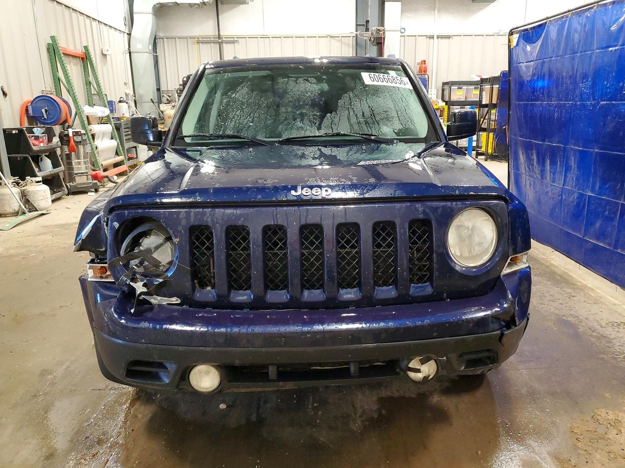 2015 Jeep Patriot Sport Серый vin: 1C4NJPBB8FD129650