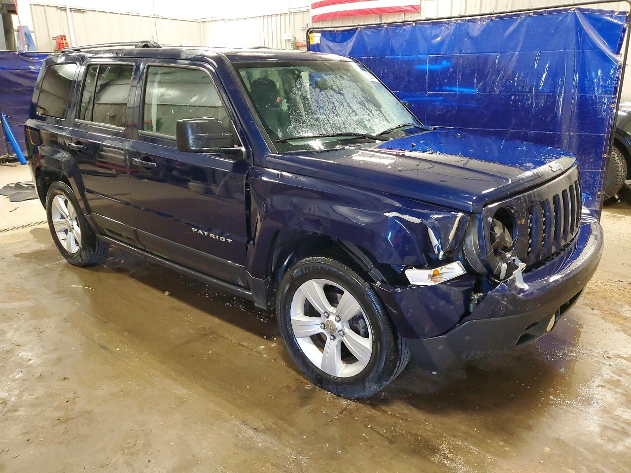2015 Jeep Patriot Sport Серый vin: 1C4NJPBB8FD129650