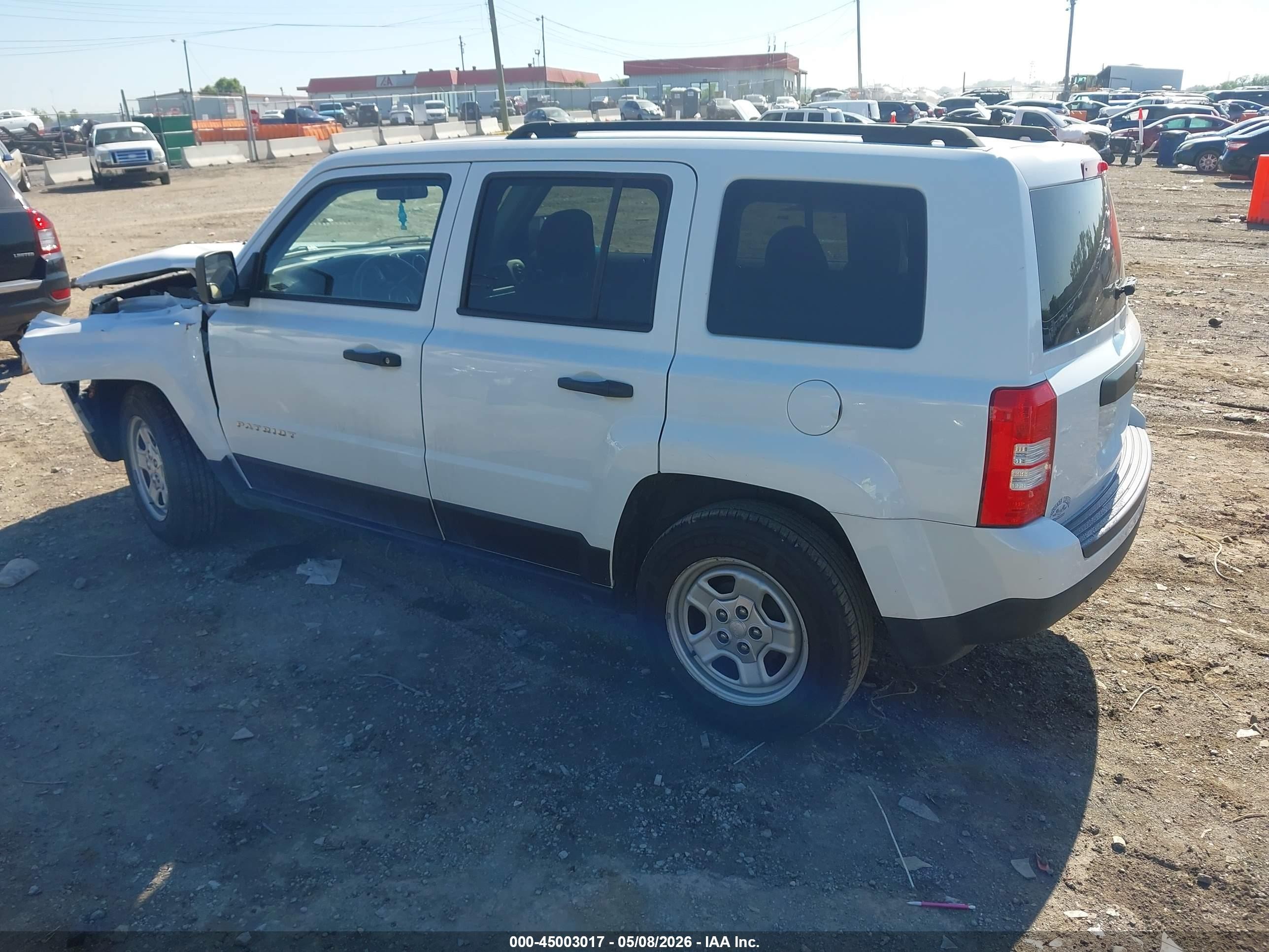 2015 Jeep Patriot Sport Silver vin: 1C4NJPBB8FD236049