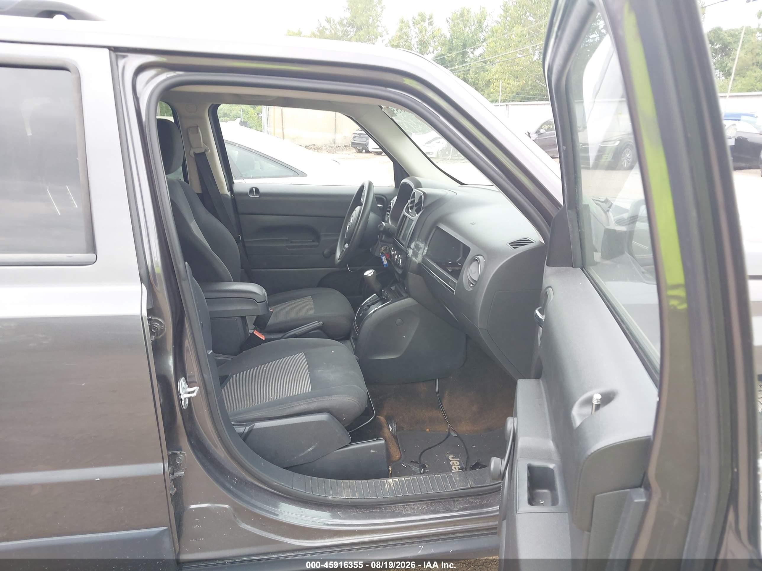 2015 Jeep Patriot Sport Серый vin: 1C4NJPBB8FD296431