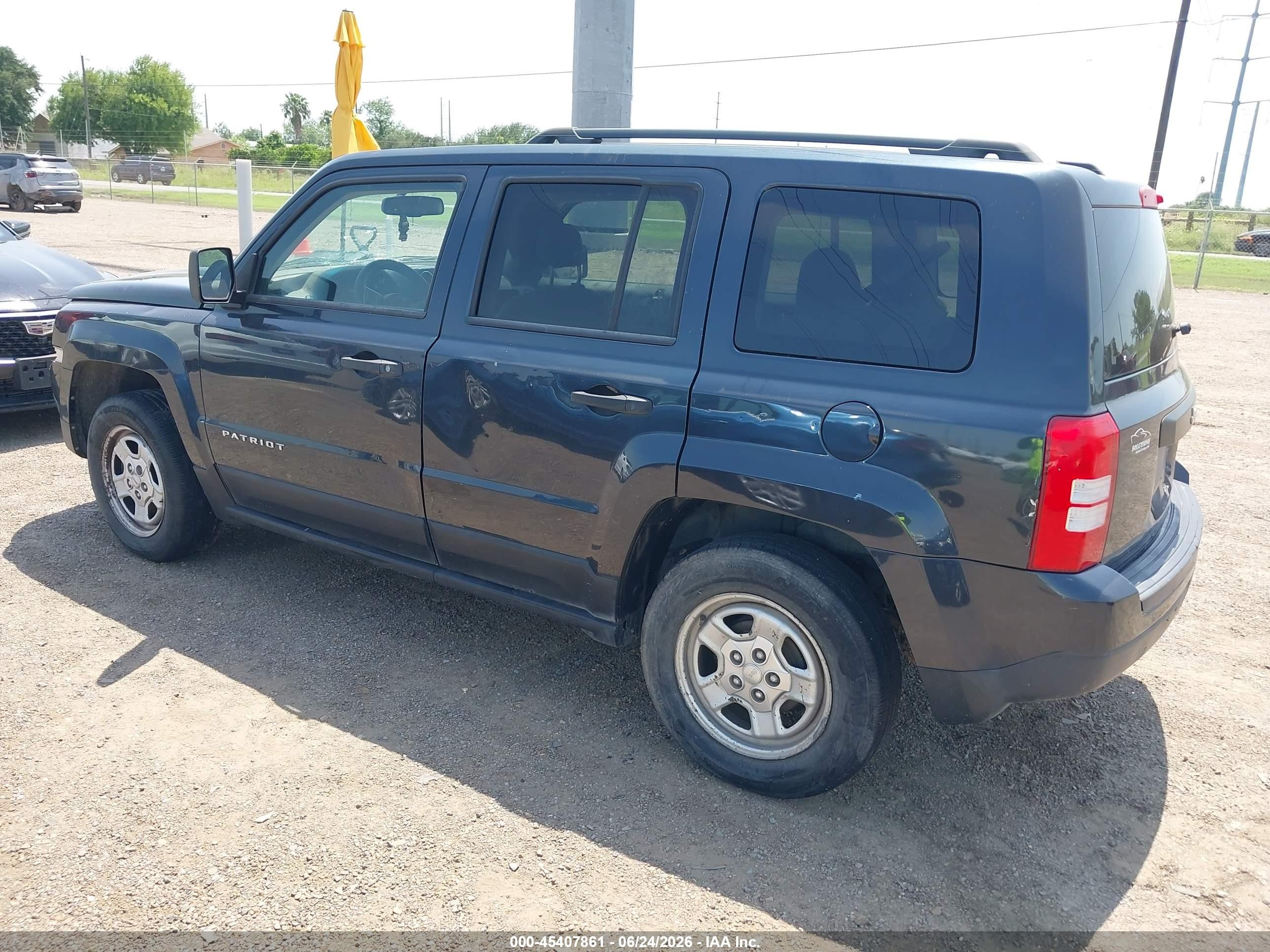 2015 Jeep Patriot Sport Black vin: 1C4NJPBB8FD349967