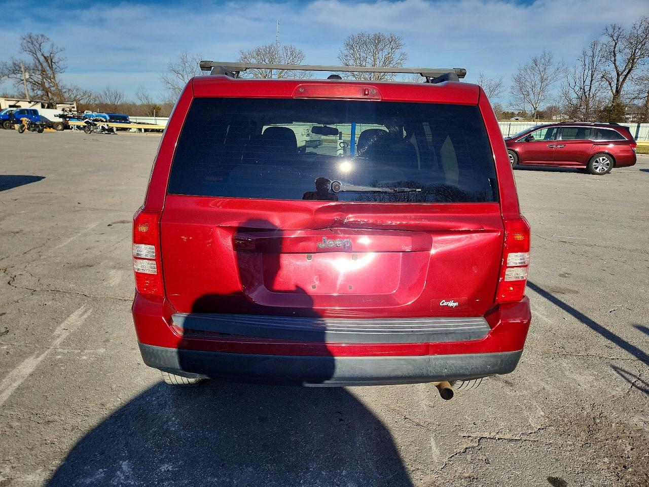 2015 Jeep Patriot Sport Red vin: 1C4NJPBB8FD397890