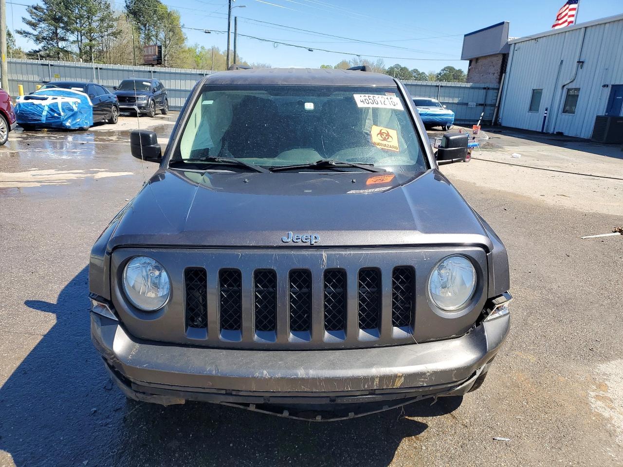 2015 Jeep Patriot Sport Gray vin: 1C4NJPBB8FD400609