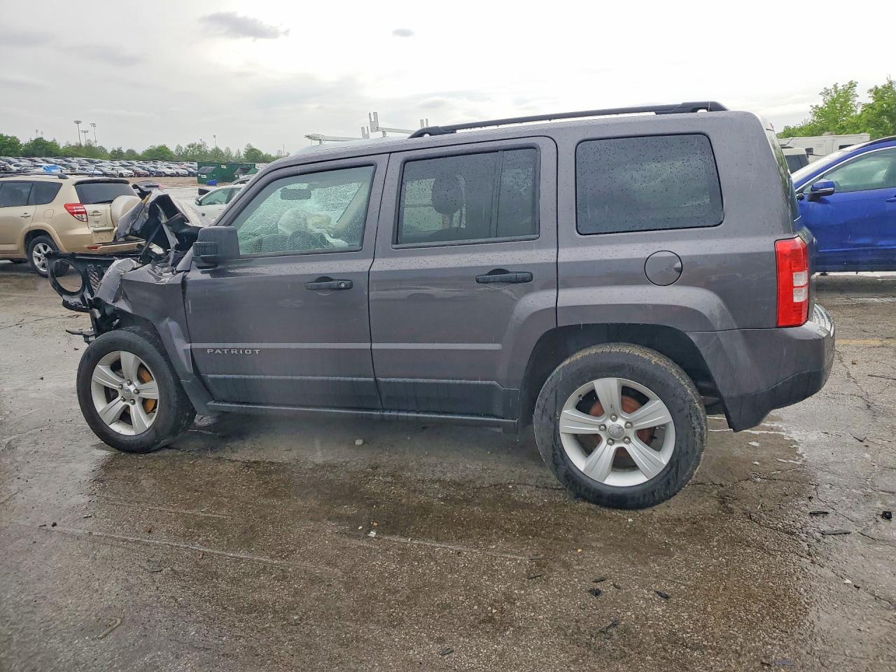 2015 Jeep Patriot Sport Gray vin: 1C4NJPBB8FD428023