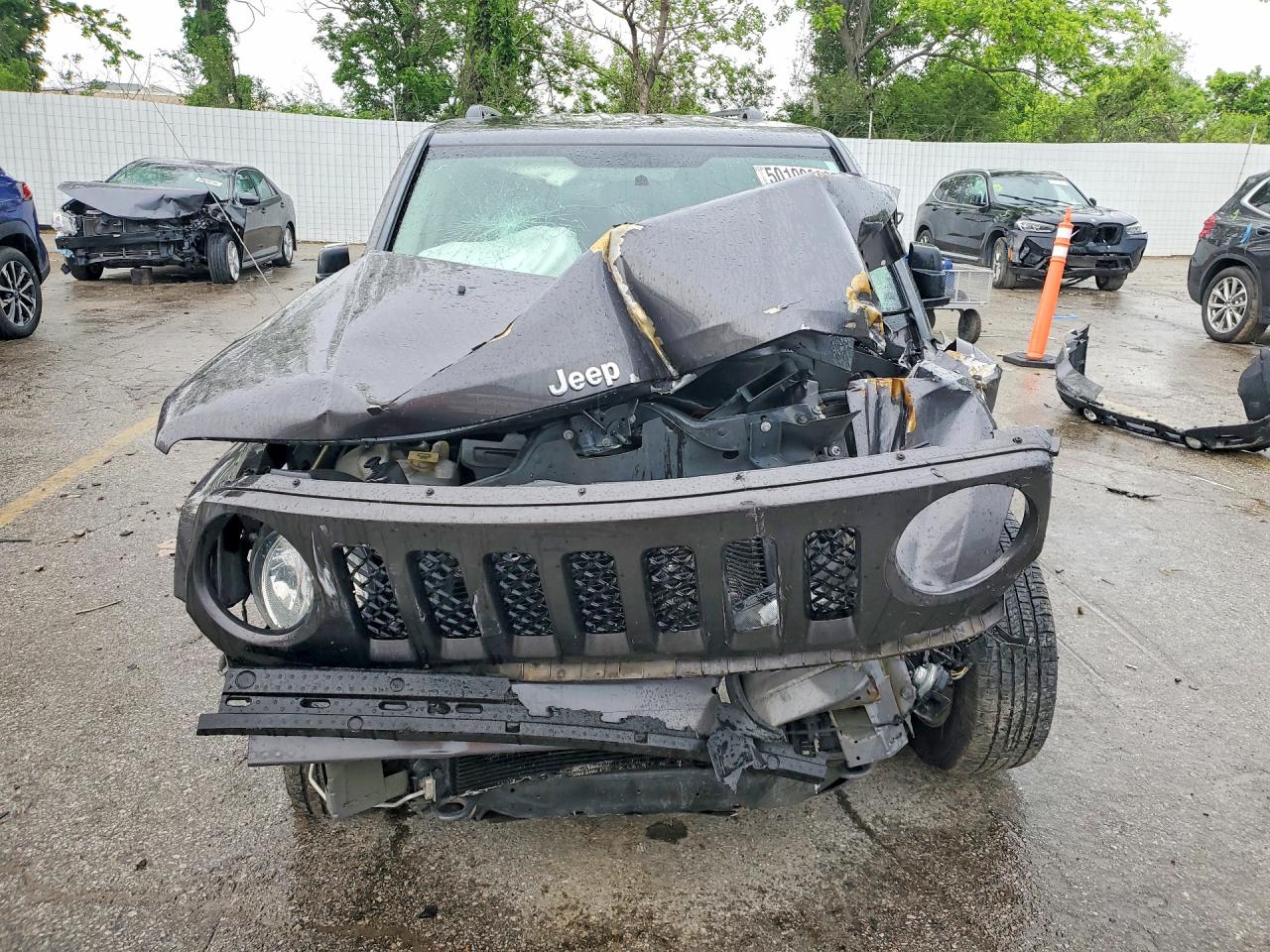2015 Jeep Patriot Sport Gray vin: 1C4NJPBB8FD428023