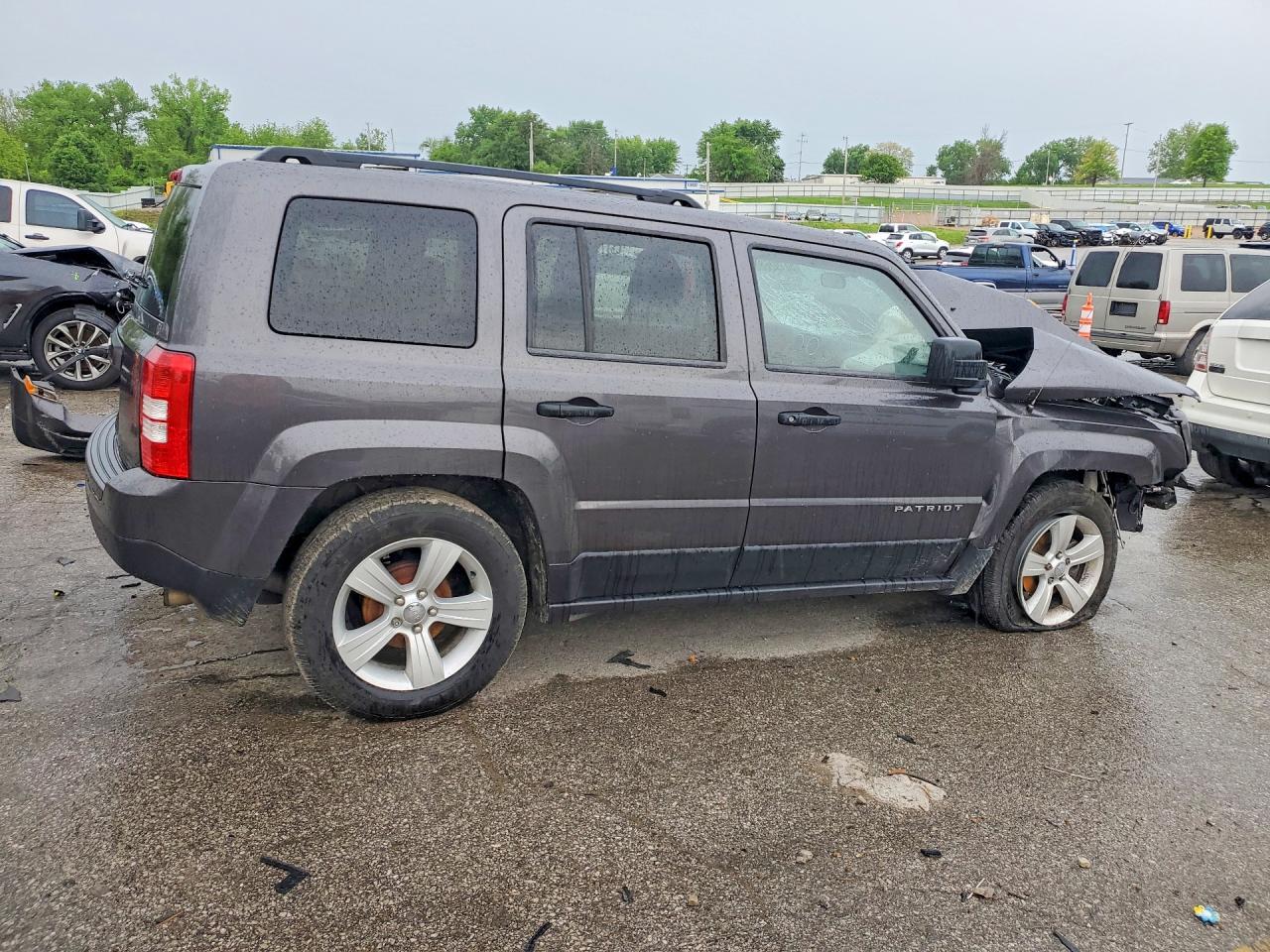 2015 Jeep Patriot Sport Gray vin: 1C4NJPBB8FD428023