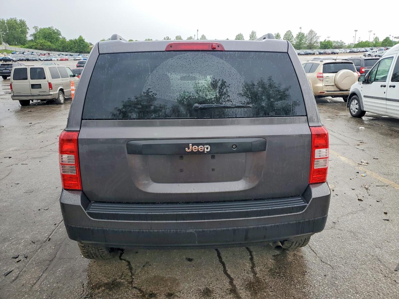 2015 Jeep Patriot Sport Gray vin: 1C4NJPBB8FD428023