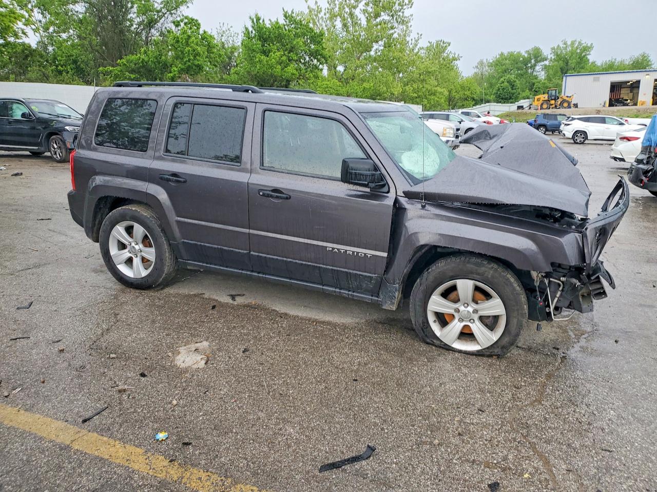 2015 Jeep Patriot Sport Gray vin: 1C4NJPBB8FD428023