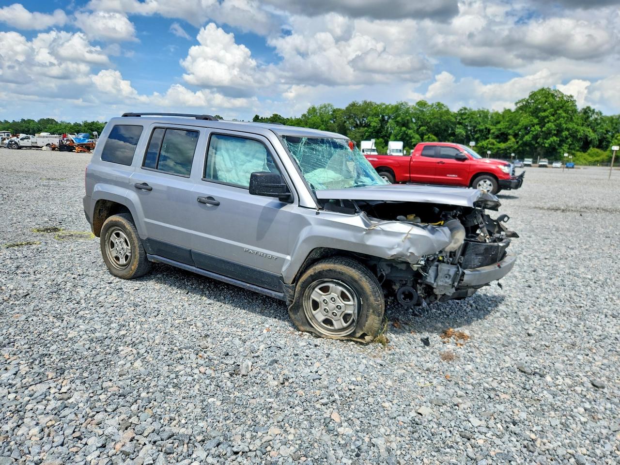 2014 Jeep Patriot Sport Silver vin: 1C4NJPBB9ED821947