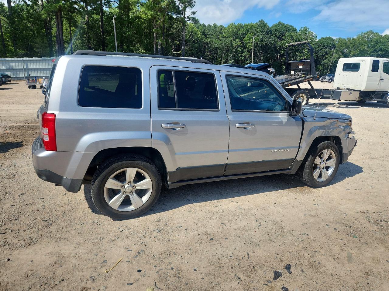 2015 Jeep Patriot Sport Silver vin: 1C4NJPBB9FD107348