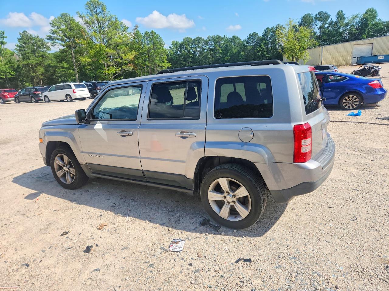 2015 Jeep Patriot Sport Silver vin: 1C4NJPBB9FD107348