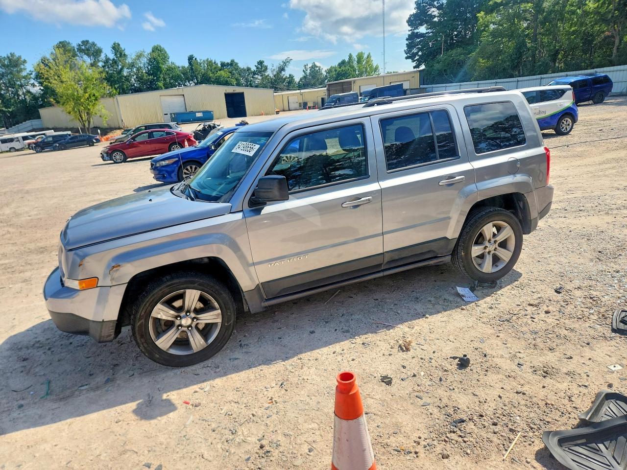 2015 Jeep Patriot Sport Silver vin: 1C4NJPBB9FD107348