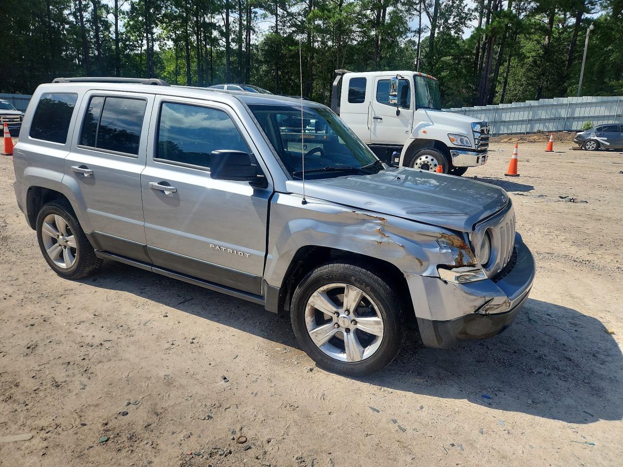 2015 Jeep Patriot Sport Silver vin: 1C4NJPBB9FD107348
