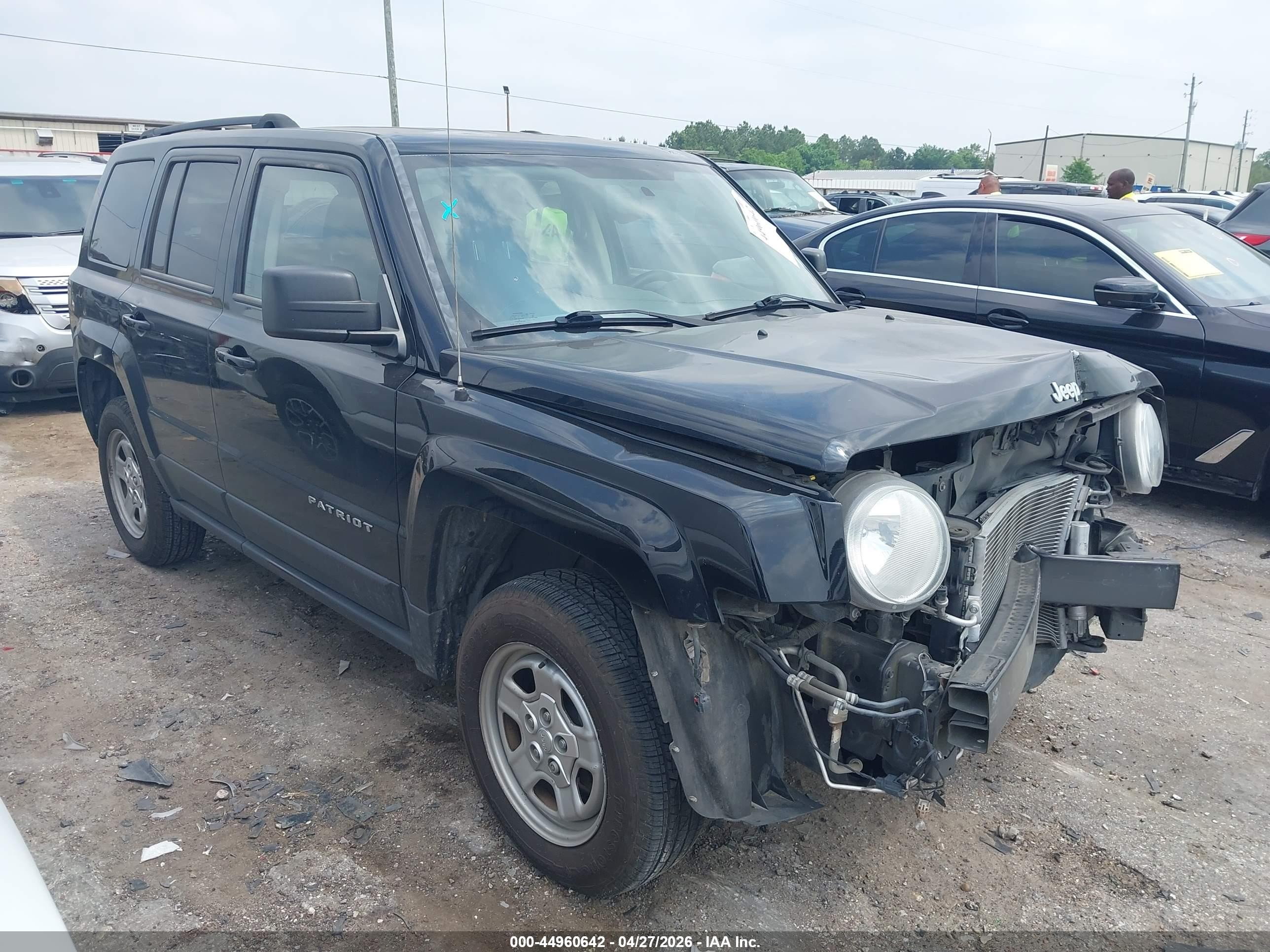 2015 Jeep Patriot Sport Black vin: 1C4NJPBB9FD329274