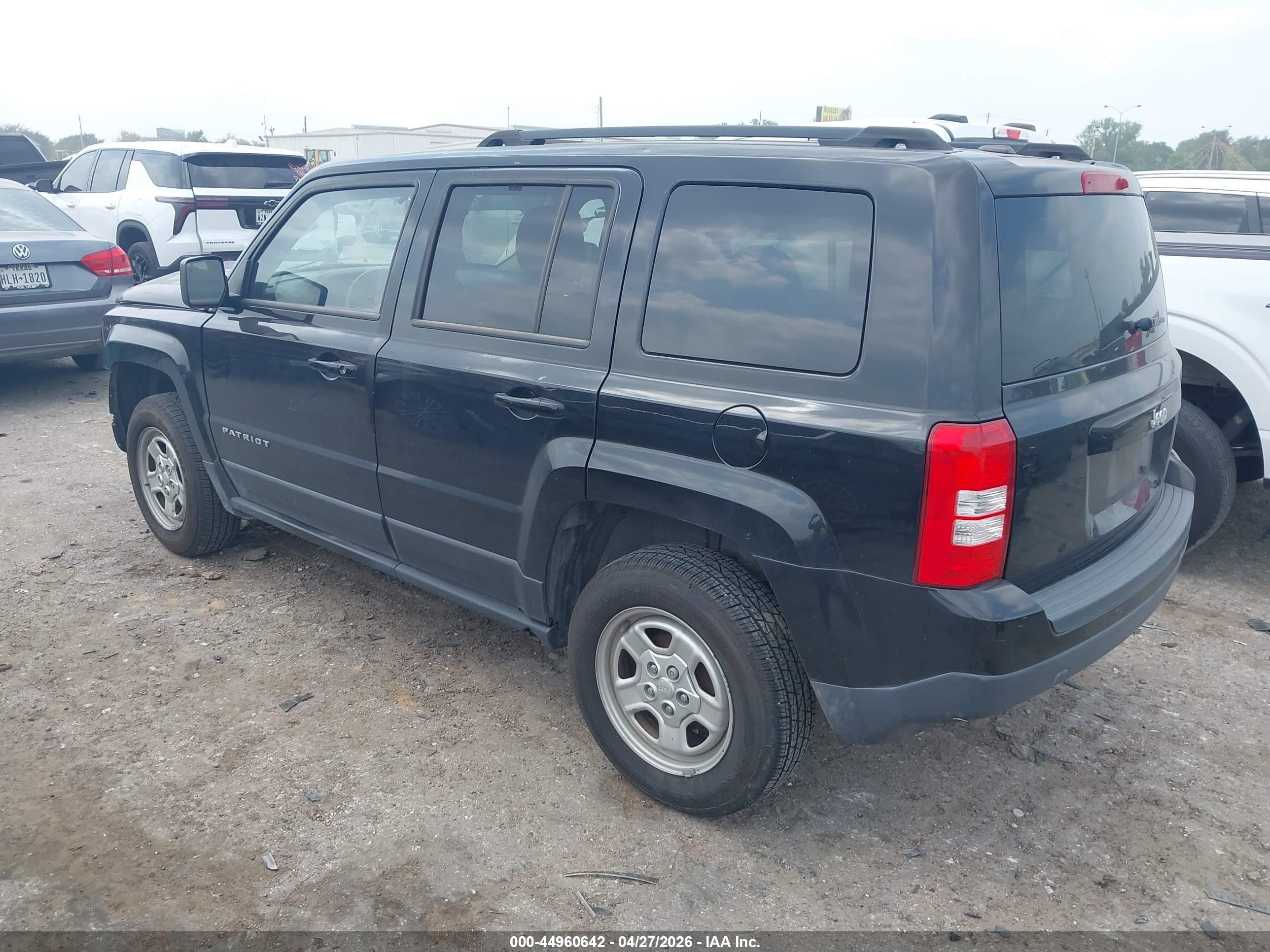 2015 Jeep Patriot Sport Black vin: 1C4NJPBB9FD329274