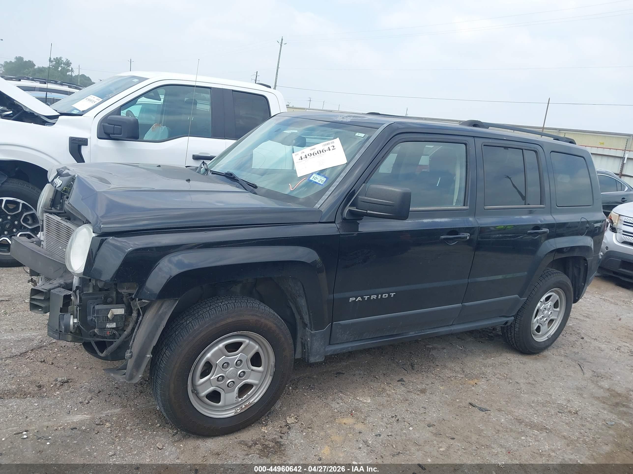 2015 Jeep Patriot Sport Black vin: 1C4NJPBB9FD329274