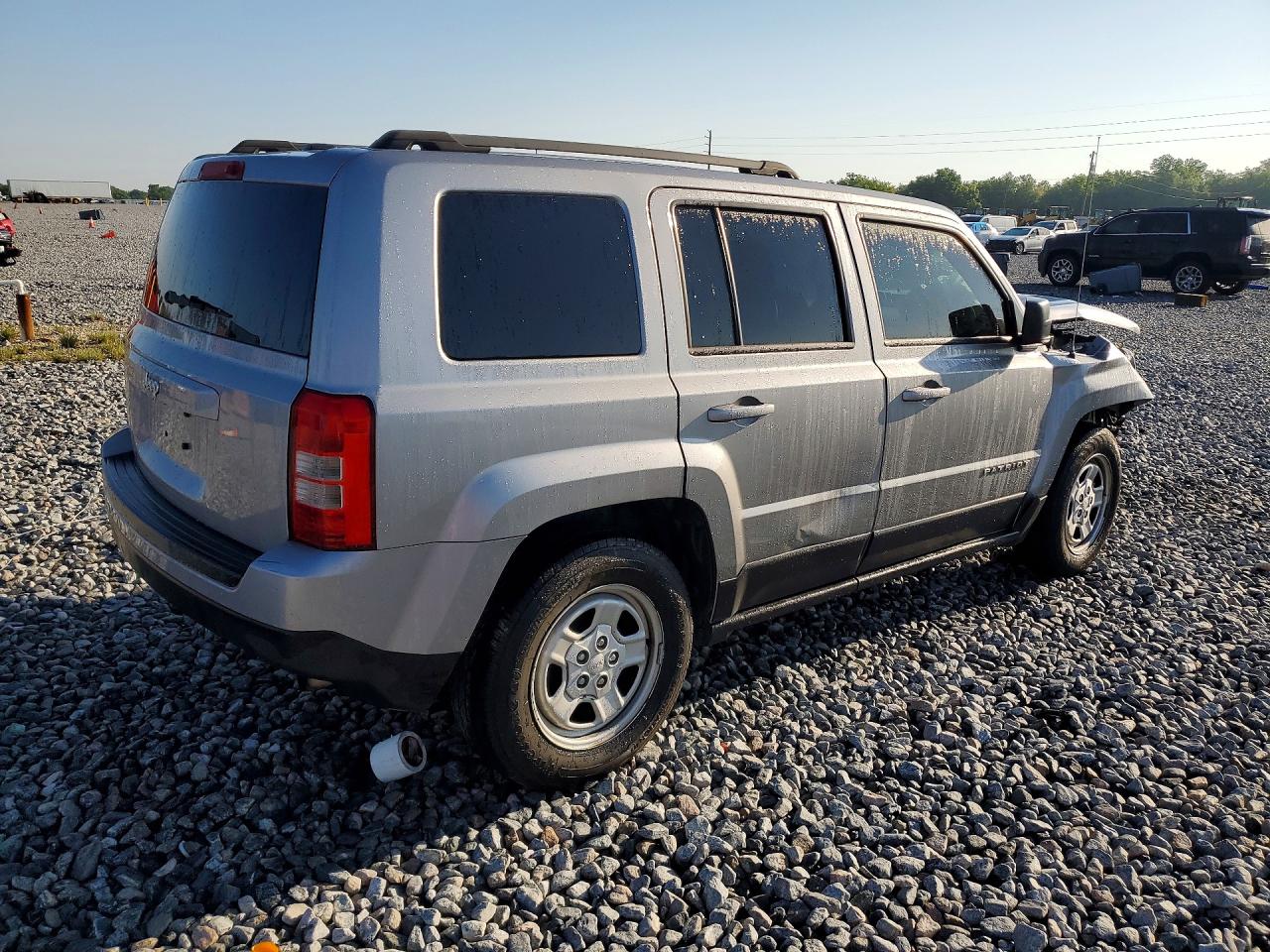 2017 Jeep Patriot Sport Серебряный vin: 1C4NJPBB9HD163387
