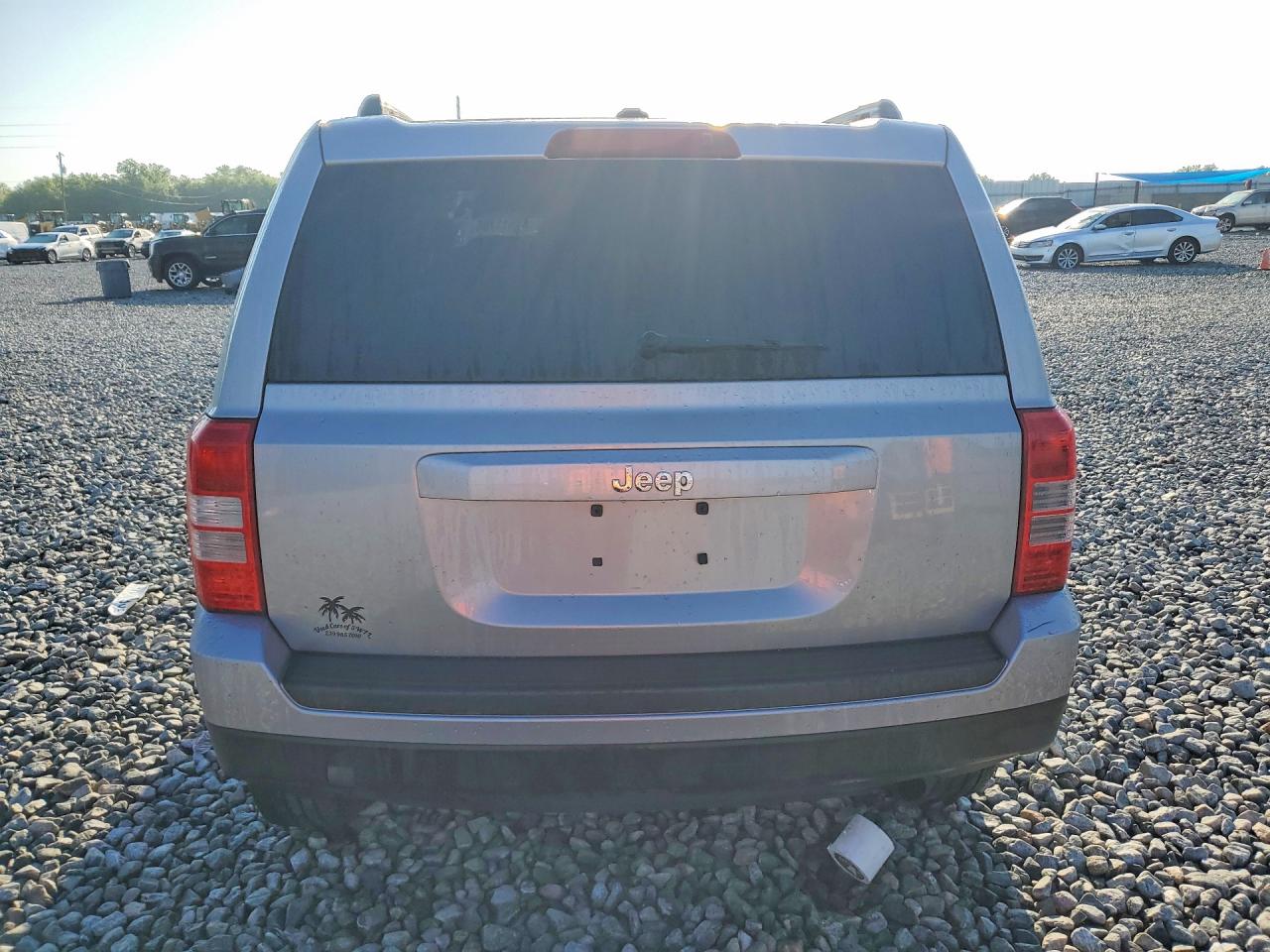 2017 Jeep Patriot Sport Серебряный vin: 1C4NJPBB9HD163387