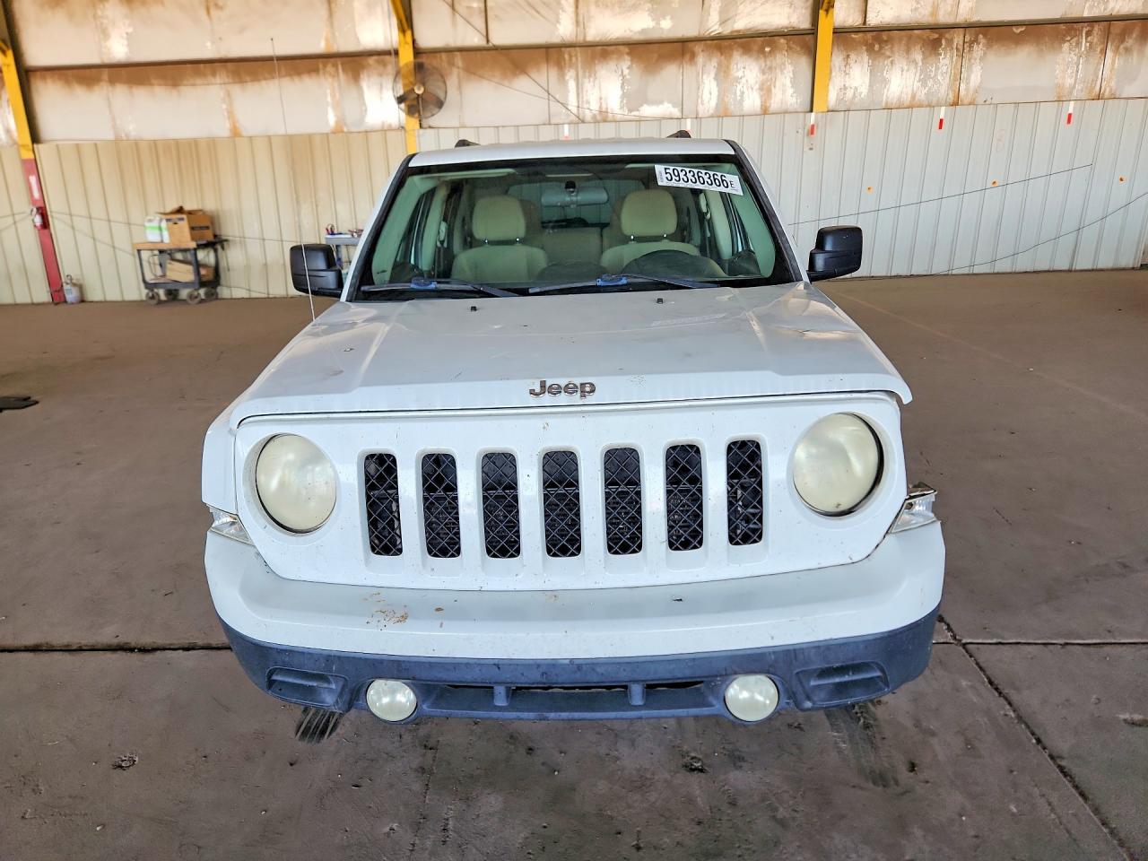2014 Jeep Patriot Sport White vin: 1C4NJPBBXED814361