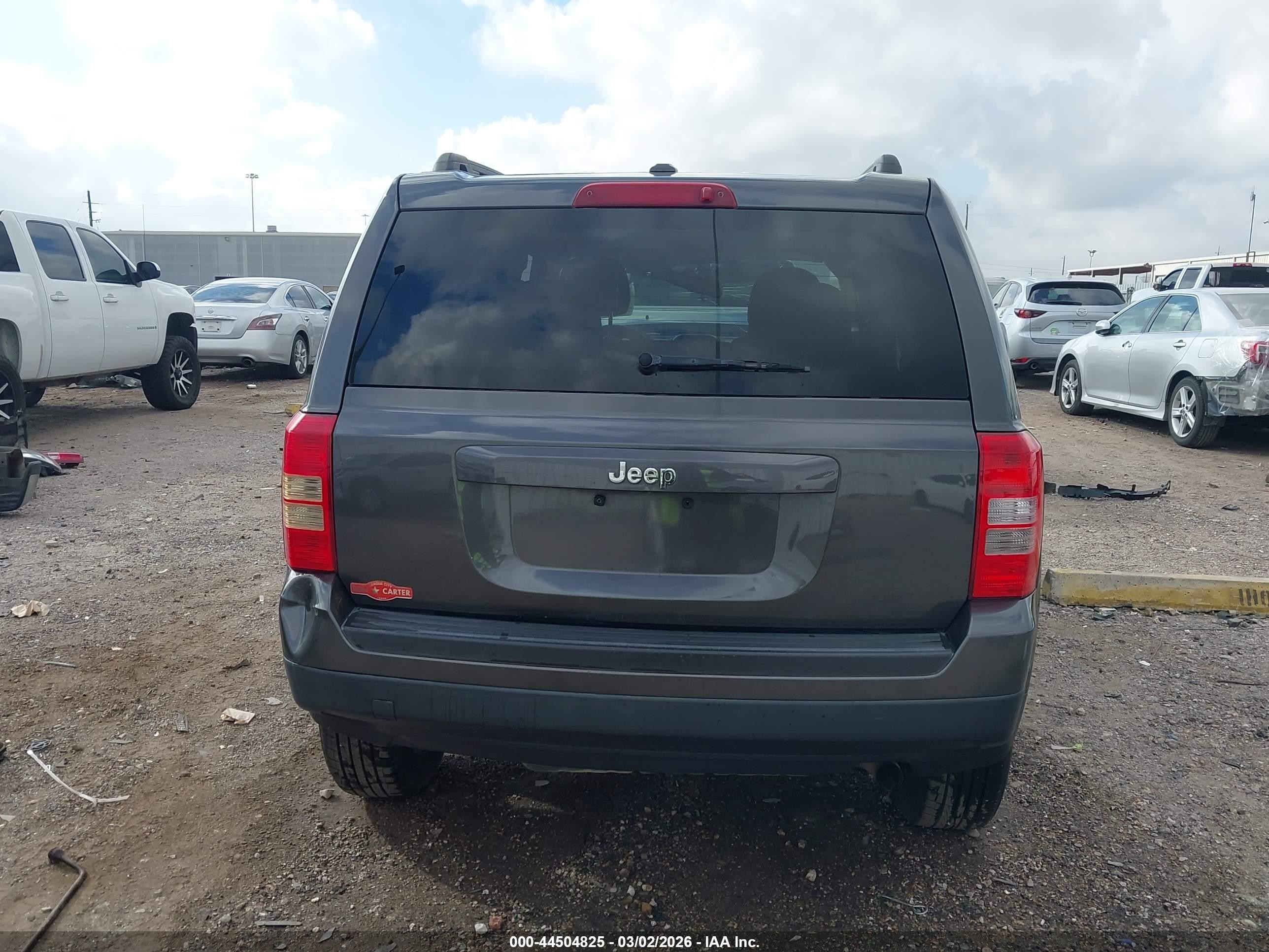 2014 Jeep Patriot Sport Black vin: 1C4NJPBBXED853547