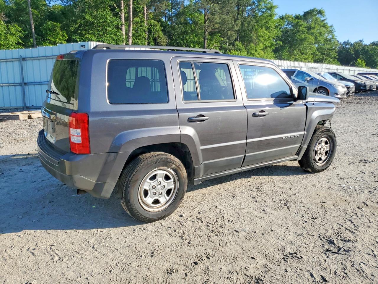2014 Jeep Patriot Sport Угольный vin: 1C4NJPBBXED894275