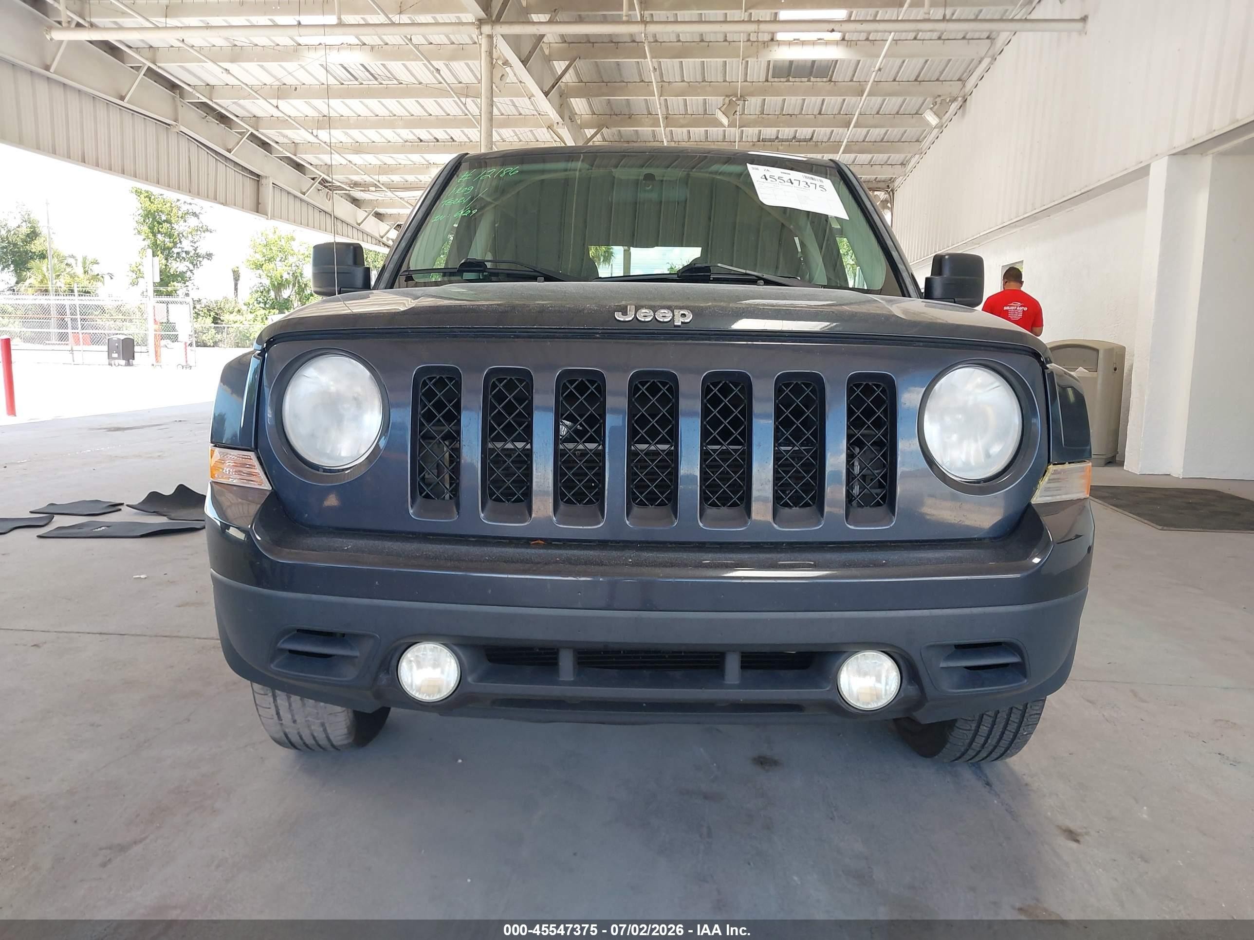 2014 Jeep Patriot Sport Blue vin: 1C4NJPBBXED917263
