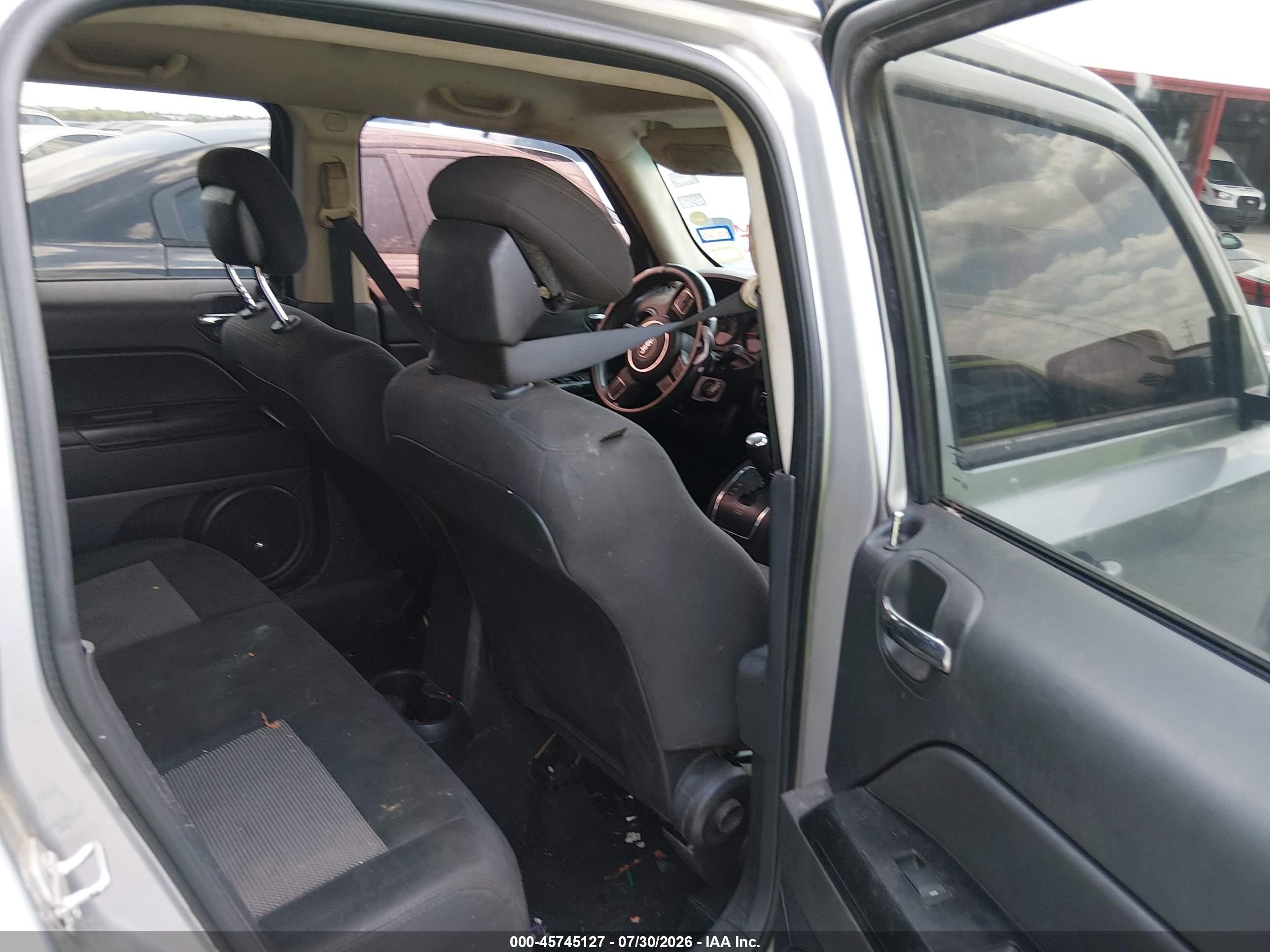 2015 Jeep Patriot Sport Gray vin: 1C4NJPBBXFD204381