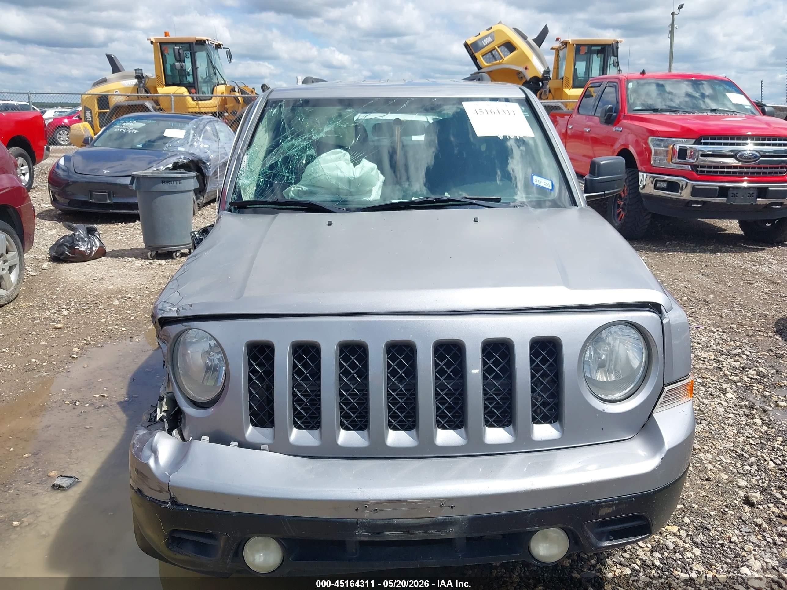 2015 Jeep Patriot Sport Silver vin: 1C4NJPBBXFD280974
