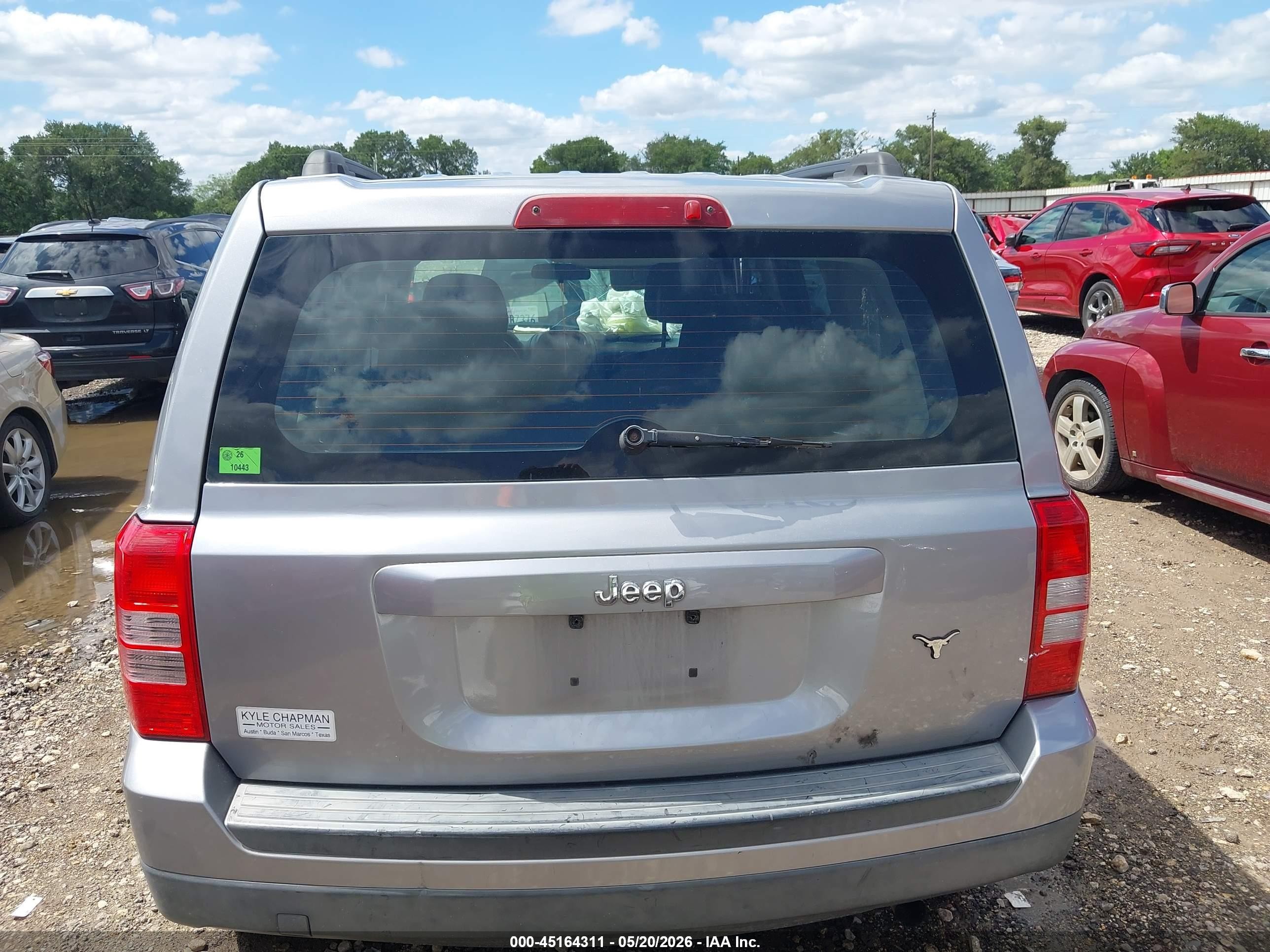 2015 Jeep Patriot Sport Silver vin: 1C4NJPBBXFD280974