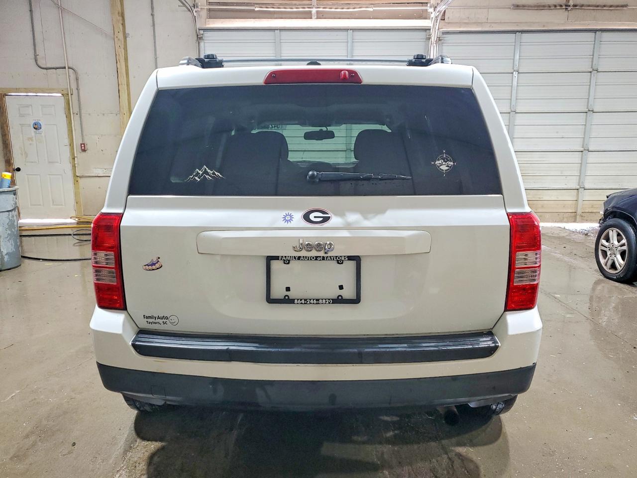 2015 Jeep Patriot Sport White vin: 1C4NJPBBXFD305551