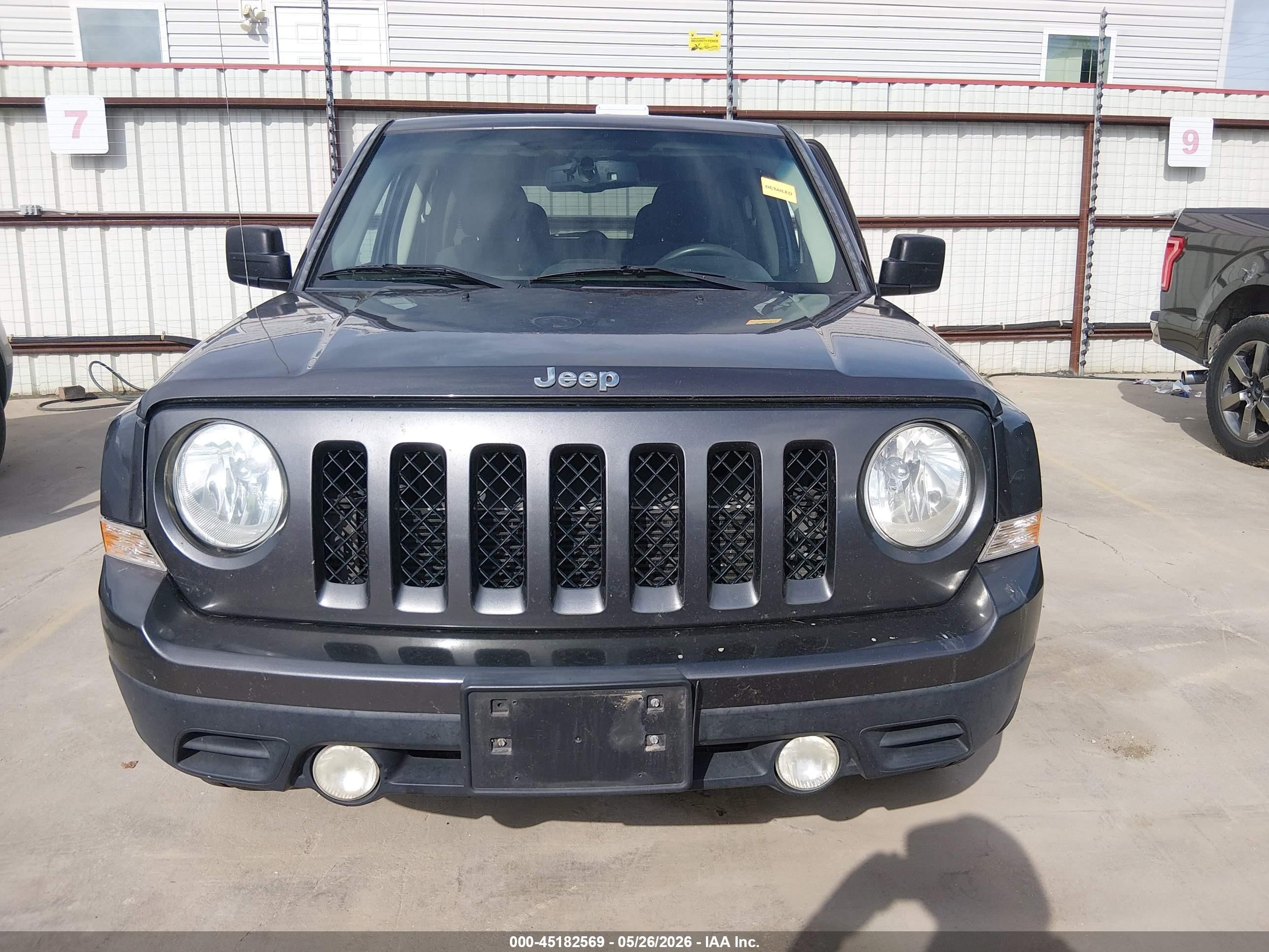 2015 Jeep Patriot Sport Gray vin: 1C4NJPBBXFD388026