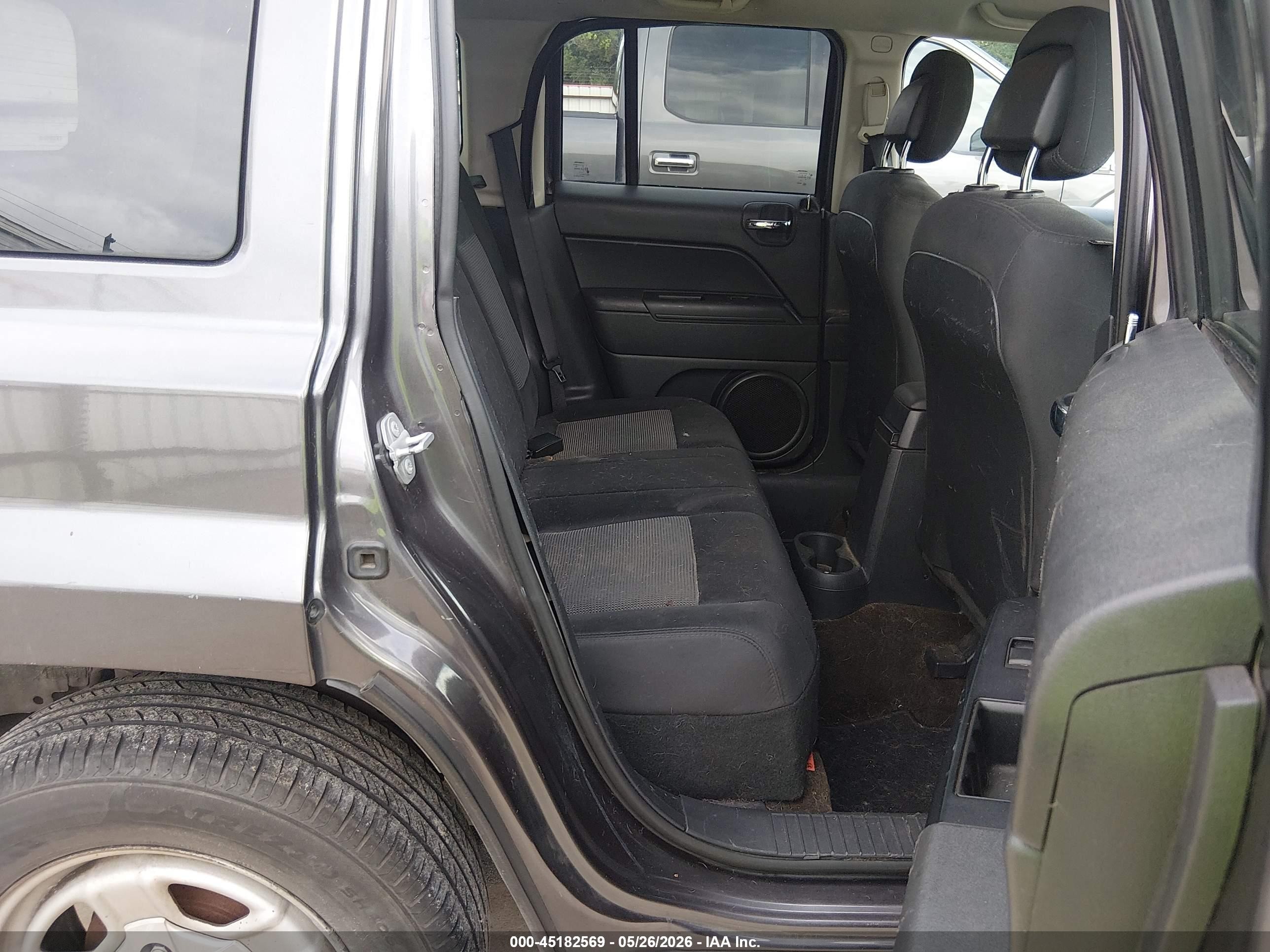 2015 Jeep Patriot Sport Gray vin: 1C4NJPBBXFD388026